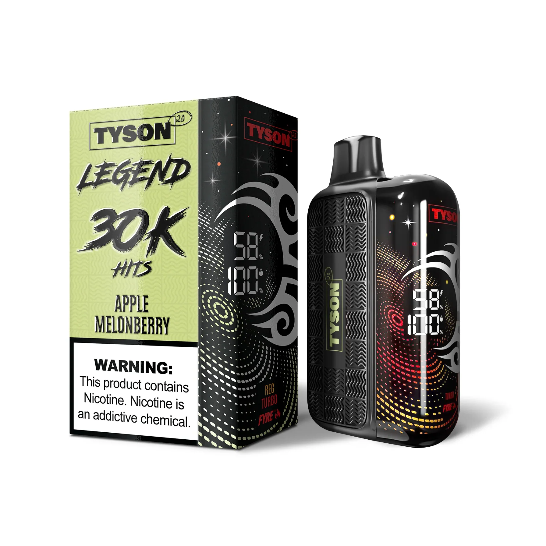 Tyson 2.0 Legend 30,000 Puffs Disposable Vape Device - Image 9
