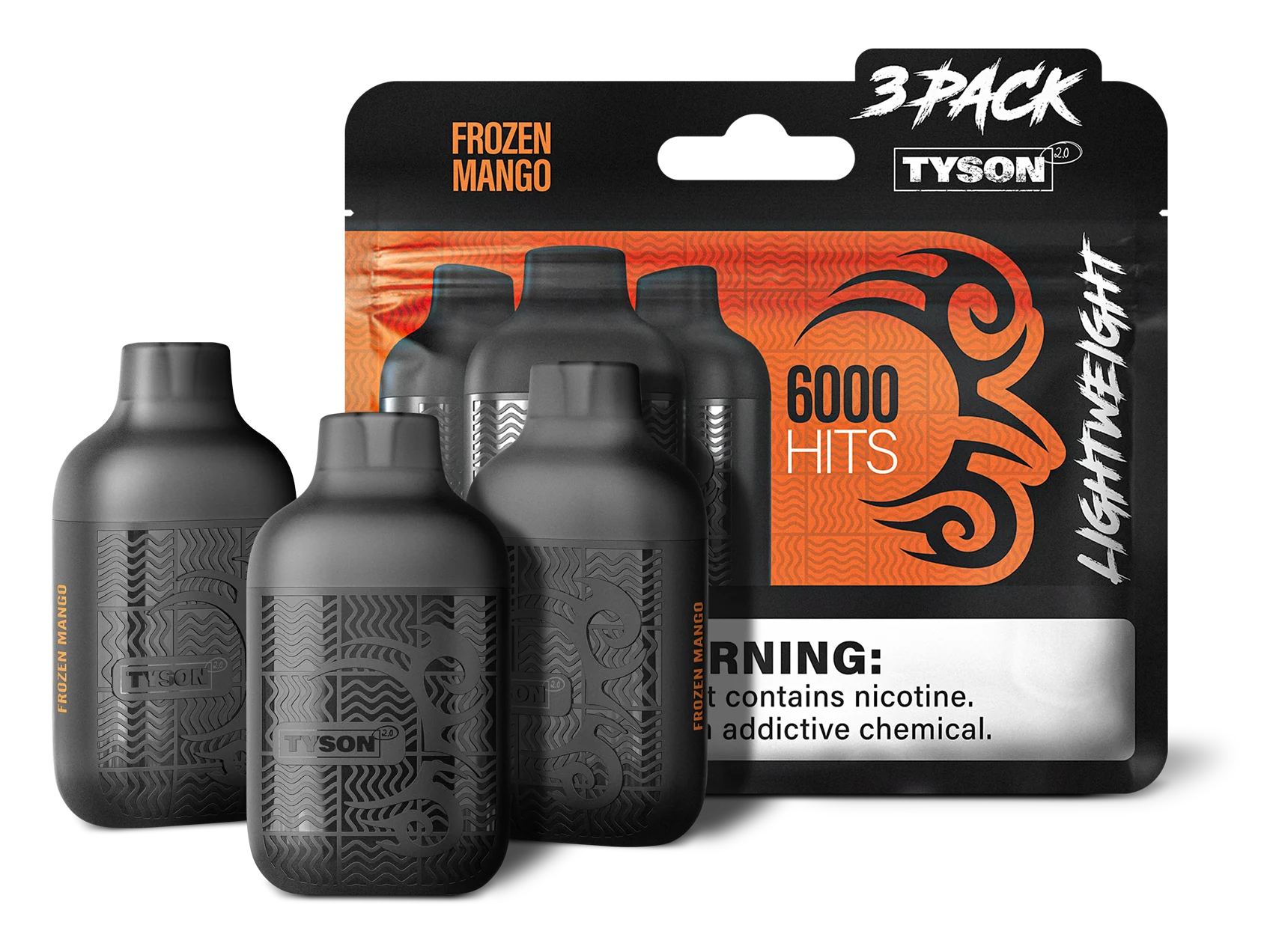 Tyson 2.0 Lightweight 6000 Puffs Disposable Vape Device 3 Pack - Image 17