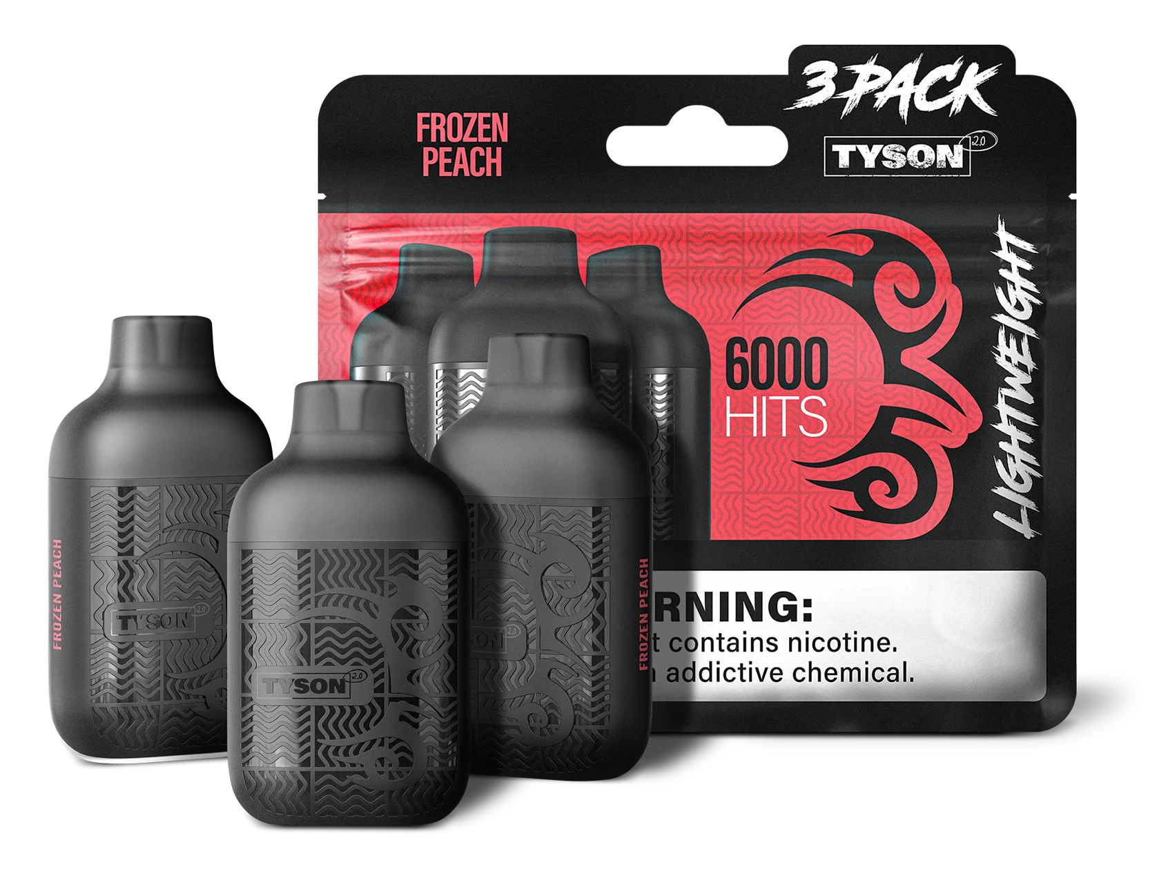 Tyson 2.0 Lightweight 6000 Puffs Disposable Vape Device 3 Pack - Image 18