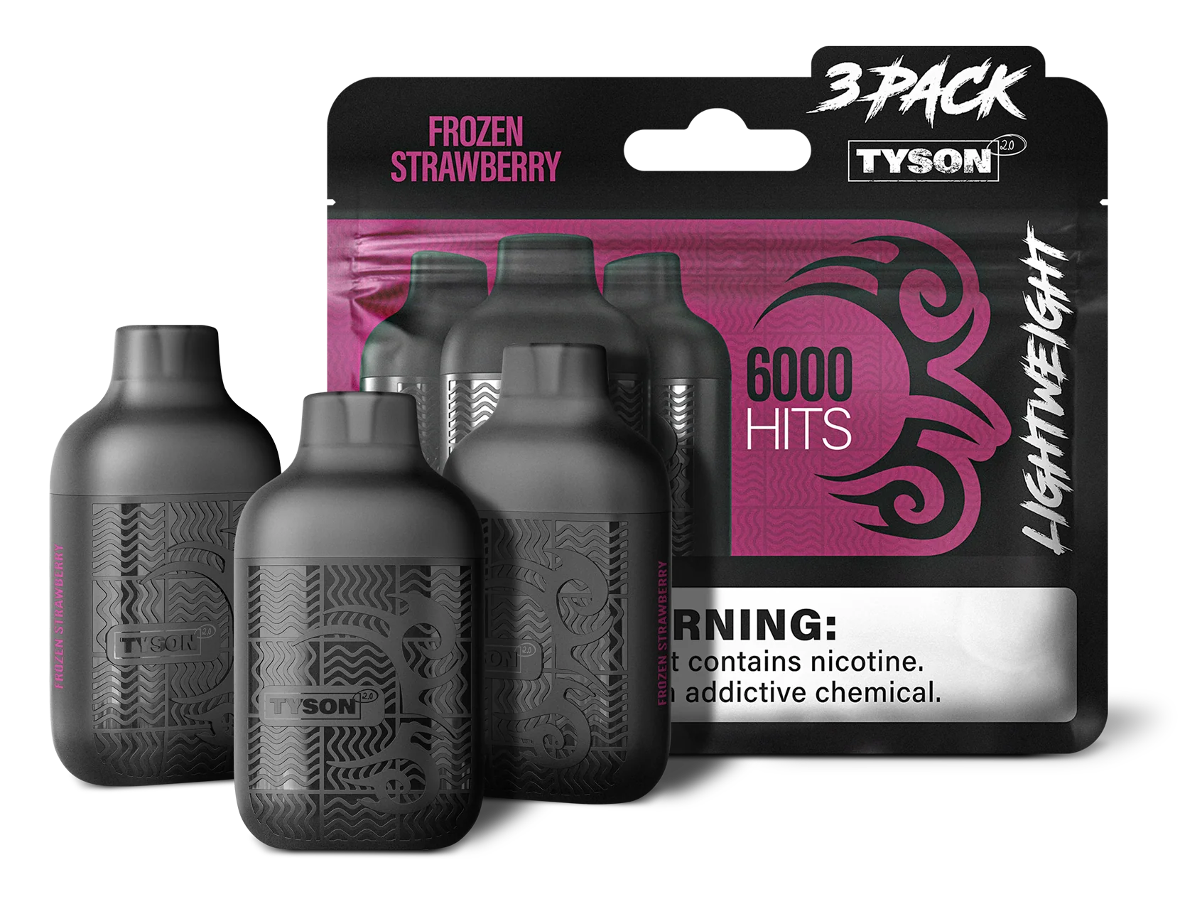 Tyson 2.0 Lightweight 6000 Puffs Disposable Vape Device 3 Pack - Image 19