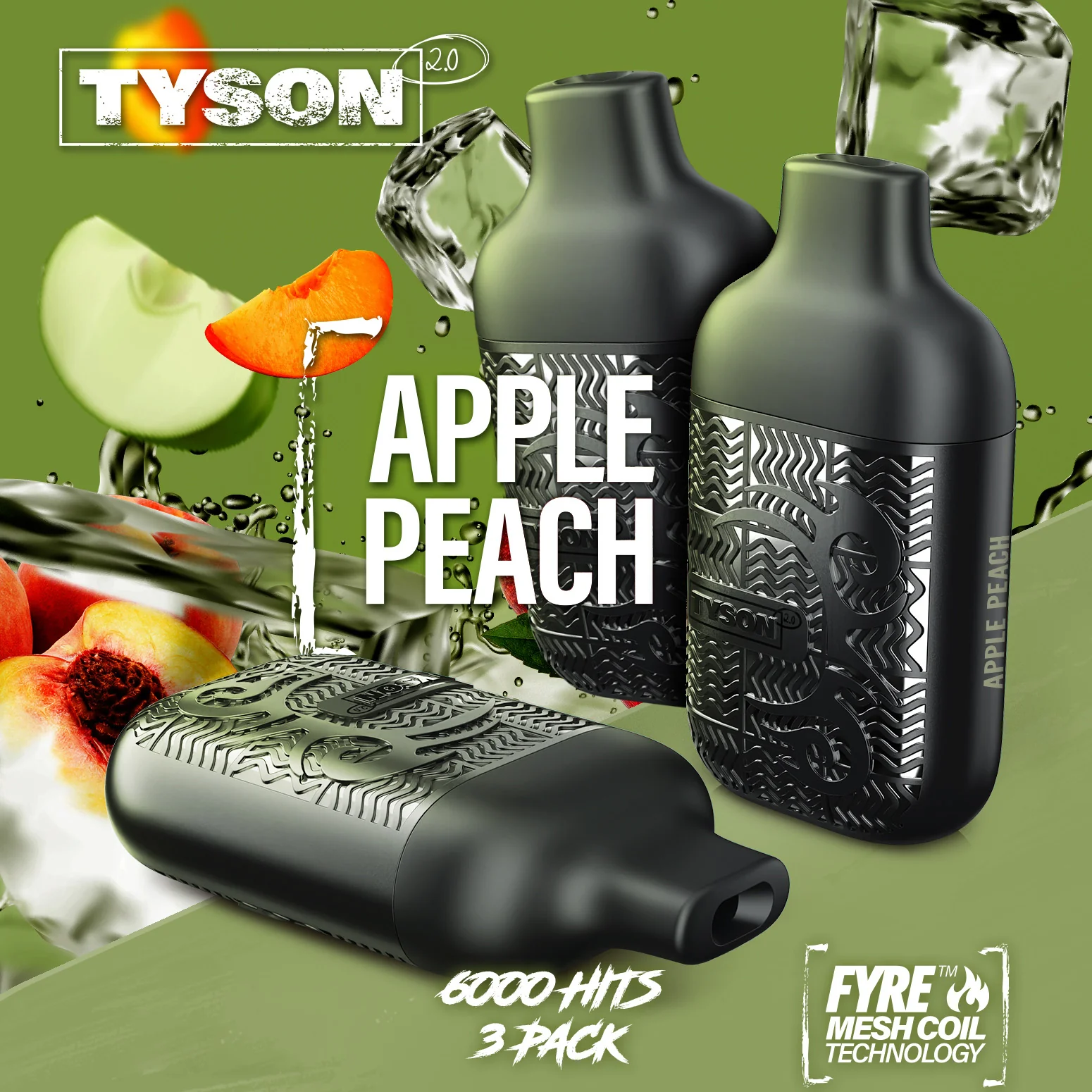 Tyson 2.0 Lightweight 6000 Puffs Disposable Vape Device 3 Pack - Image 29