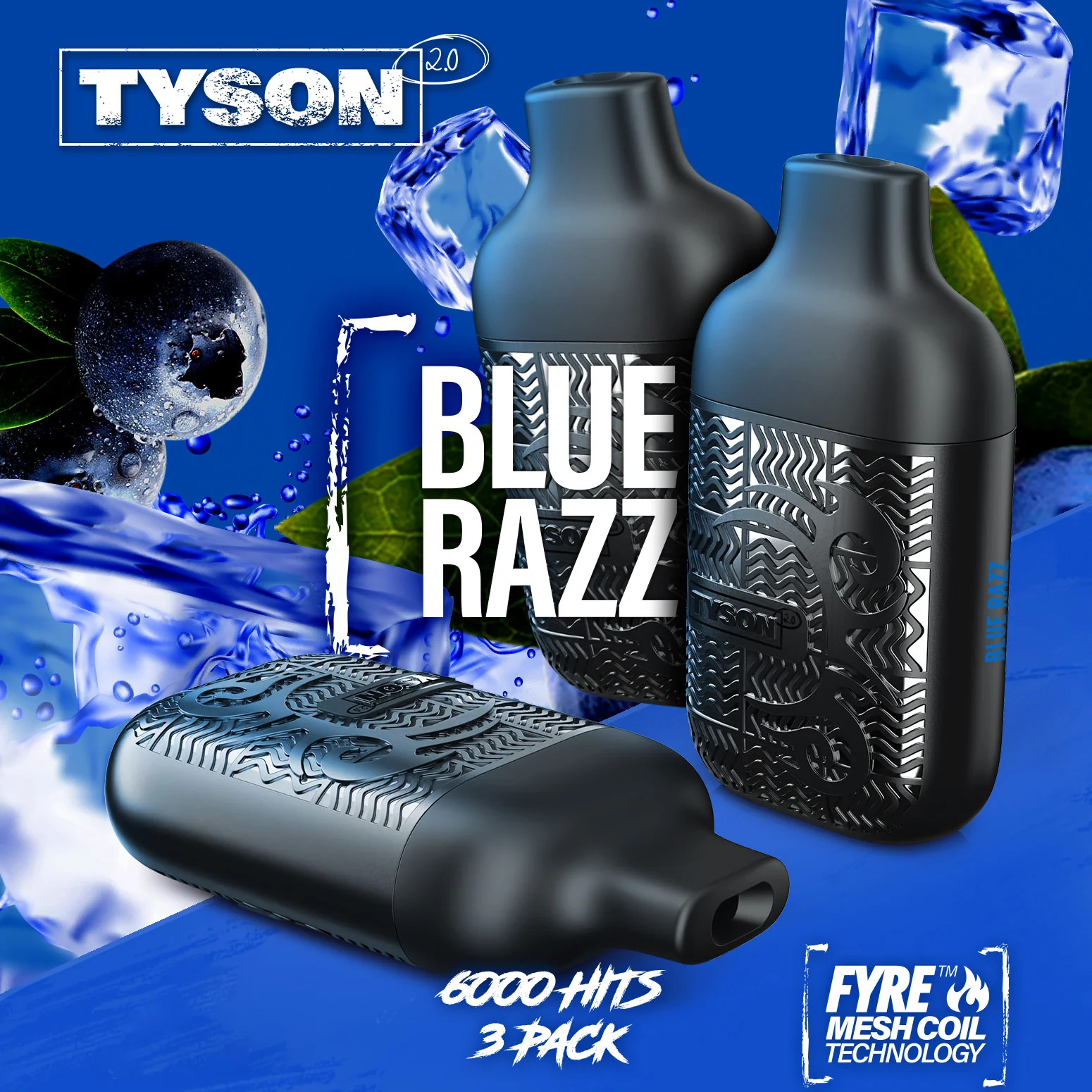 Tyson 2.0 Lightweight 6000 Puffs Disposable Vape Device 3 Pack - Image 30