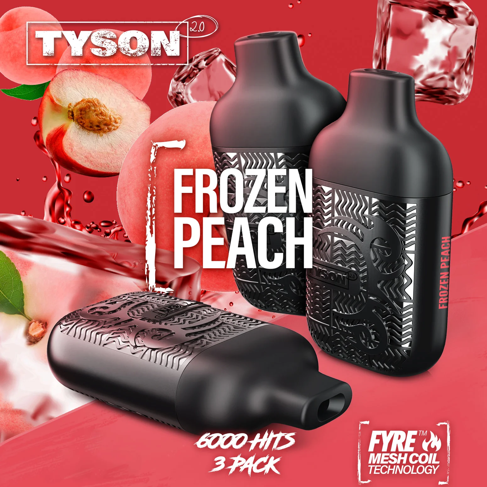 Tyson 2.0 Lightweight 6000 Puffs Disposable Vape Device 3 Pack - Image 35