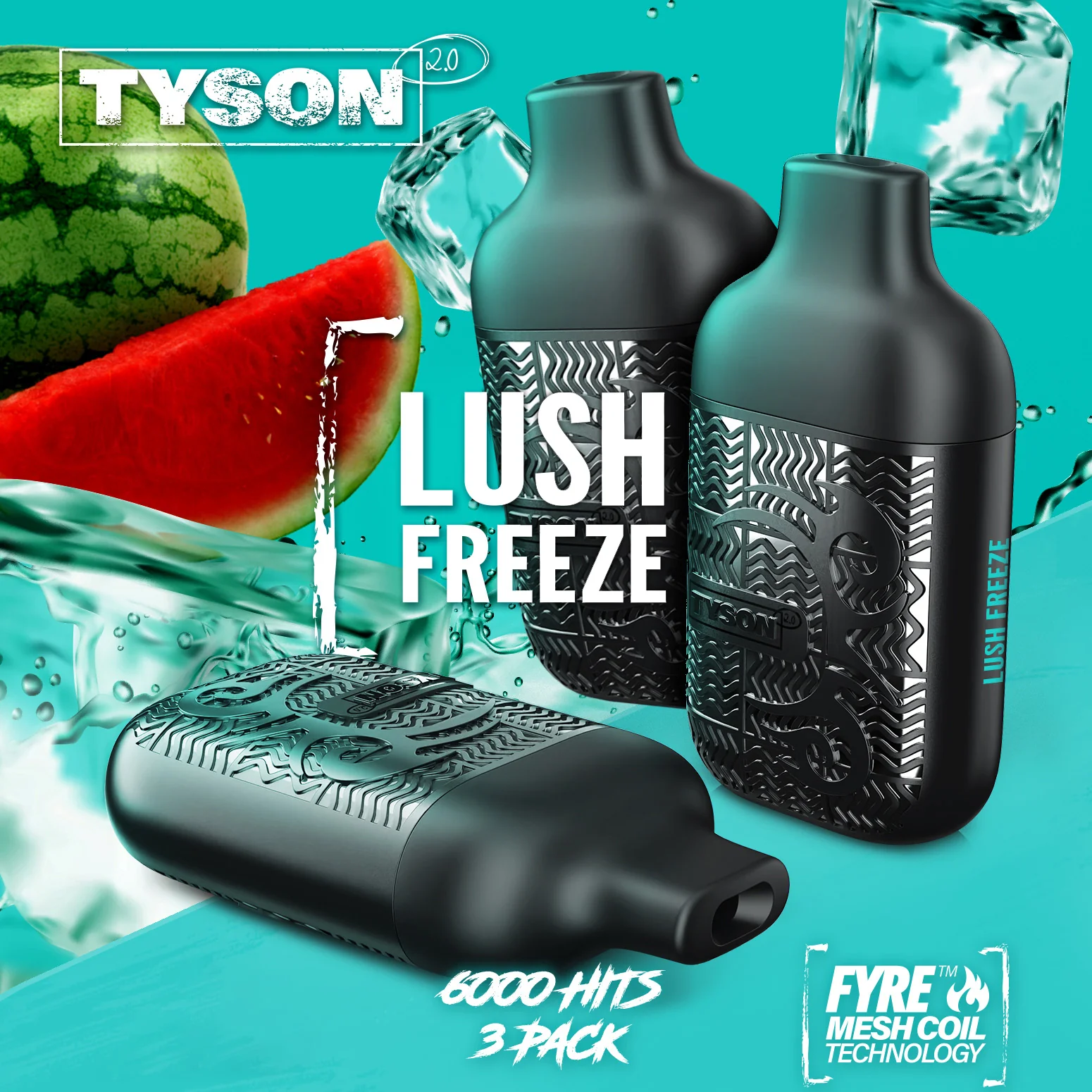 Tyson 2.0 Lightweight 6000 Puffs Disposable Vape Device 3 Pack - Image 39