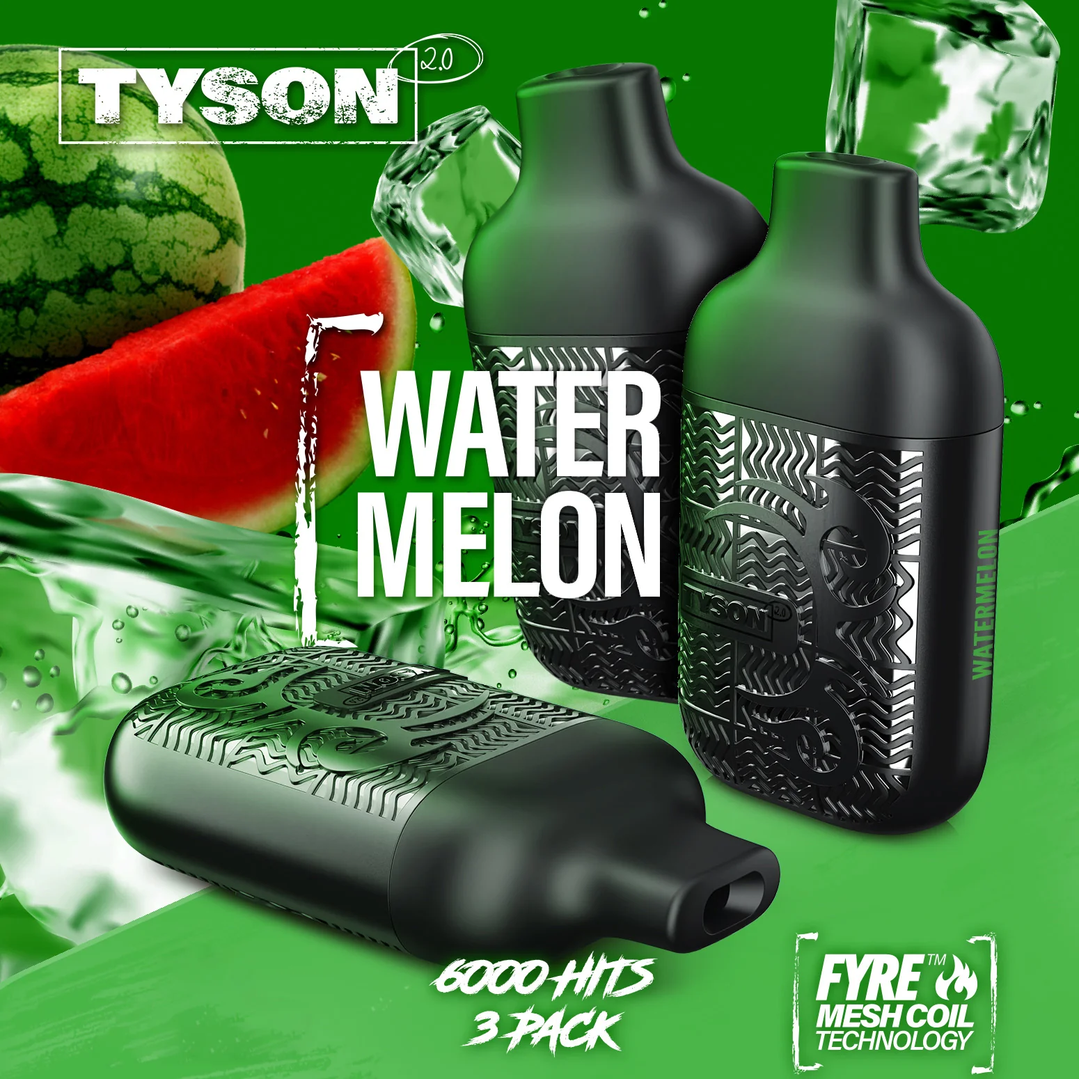Tyson 2.0 Lightweight 6000 Puffs Disposable Vape Device 3 Pack - Image 46