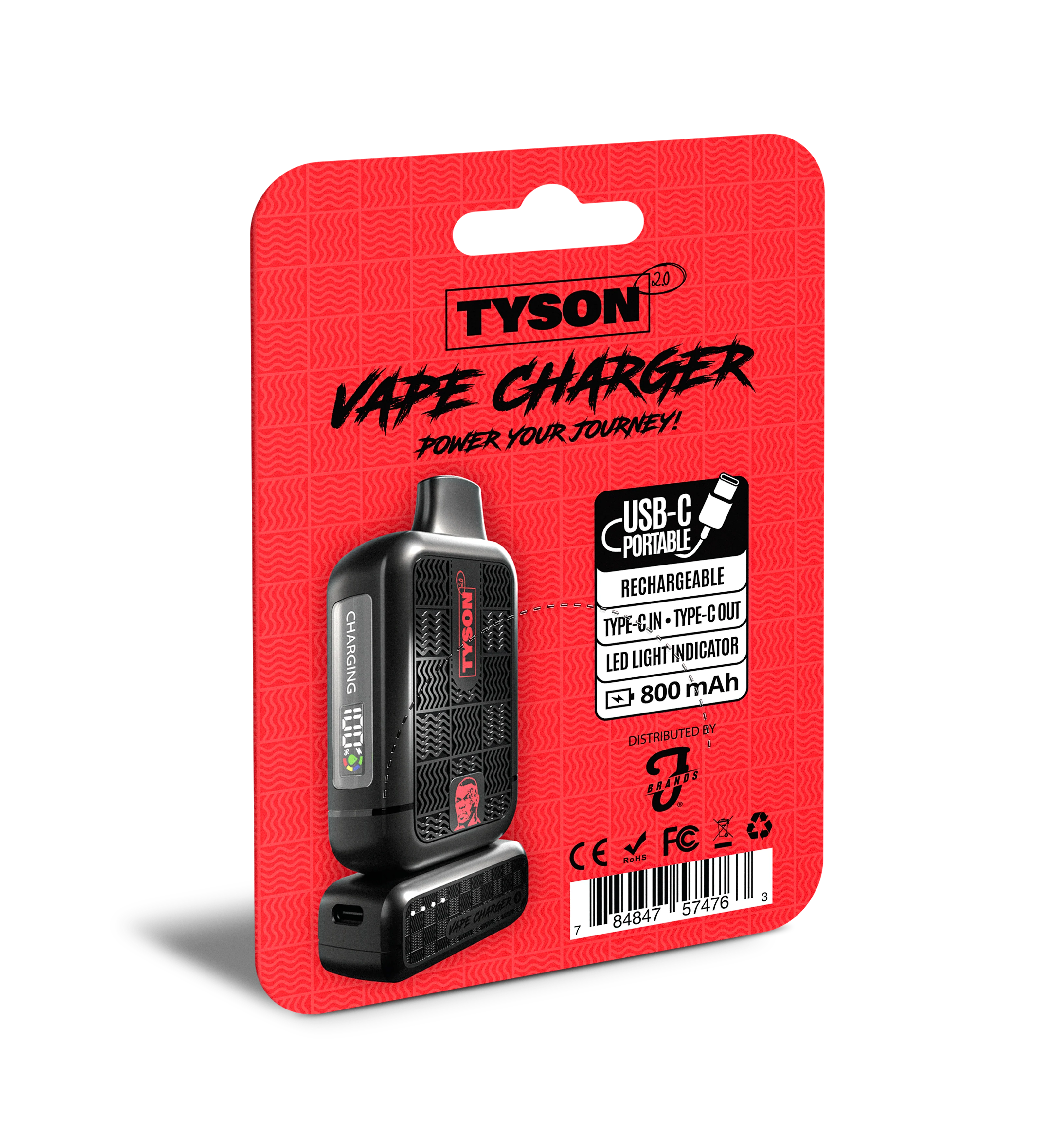 Tyson Portable Vape Charger Micro Bank - Image 4
