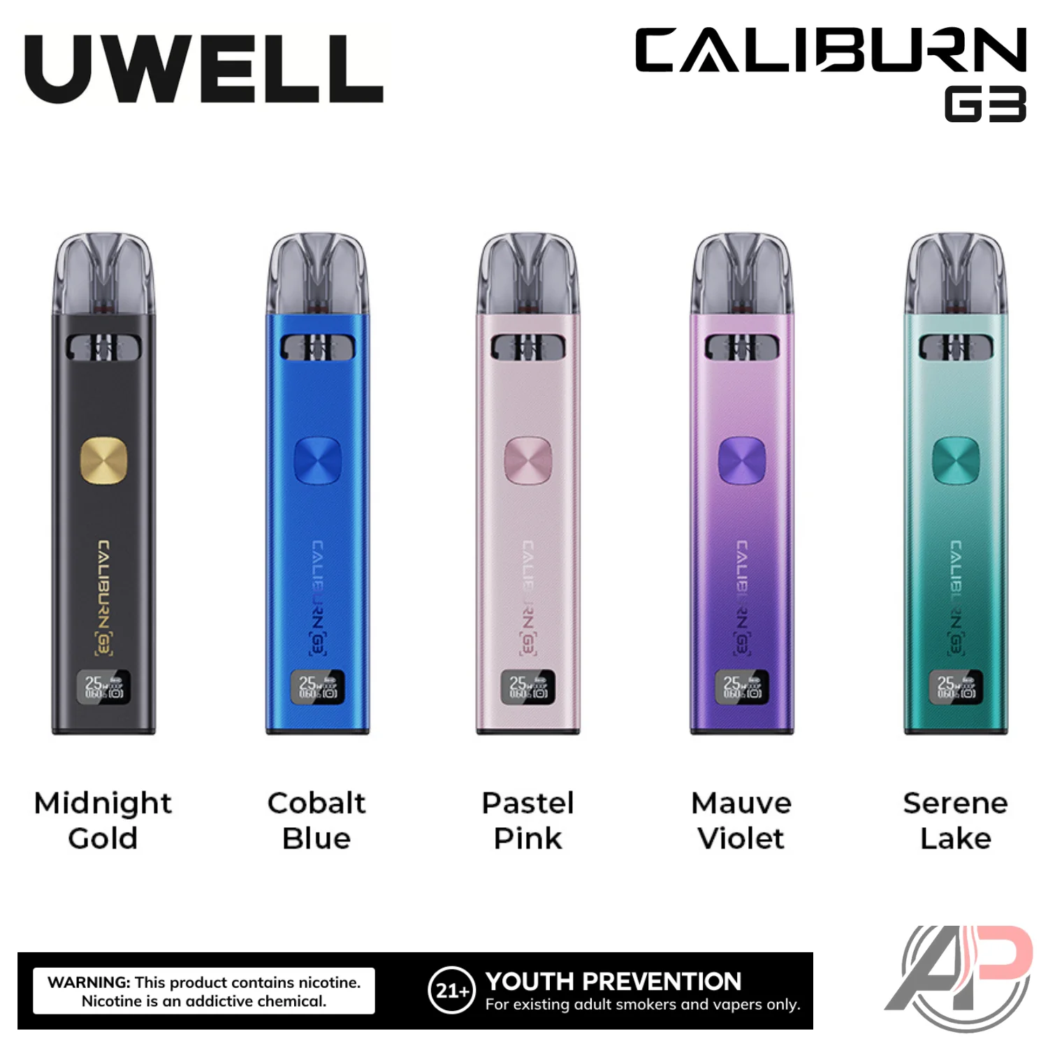Uwell Caliburn G3 Pod System Starter Kit Device - Image 7