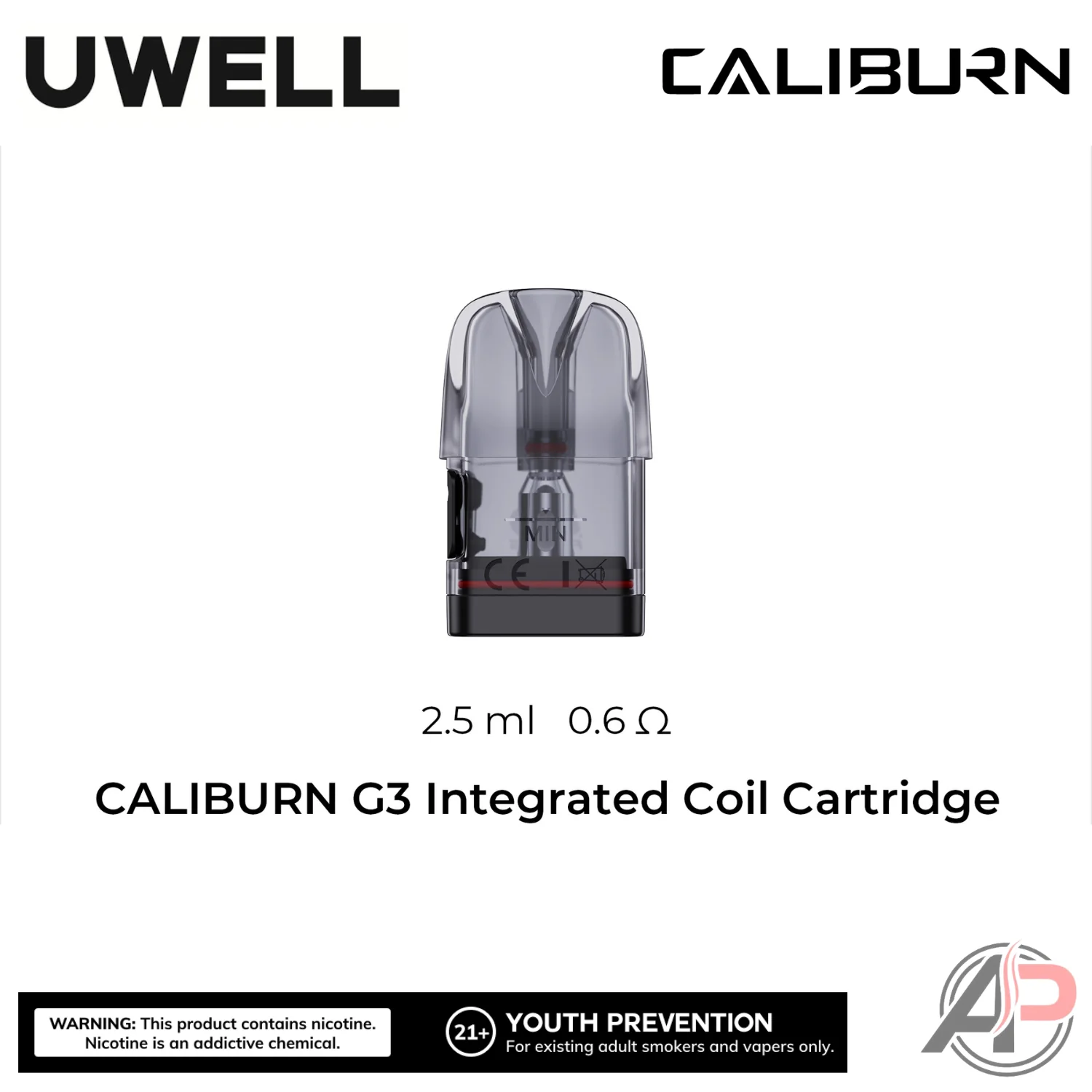 Uwell Caliburn G3 Replacement Pods 4 Pack - Image 9