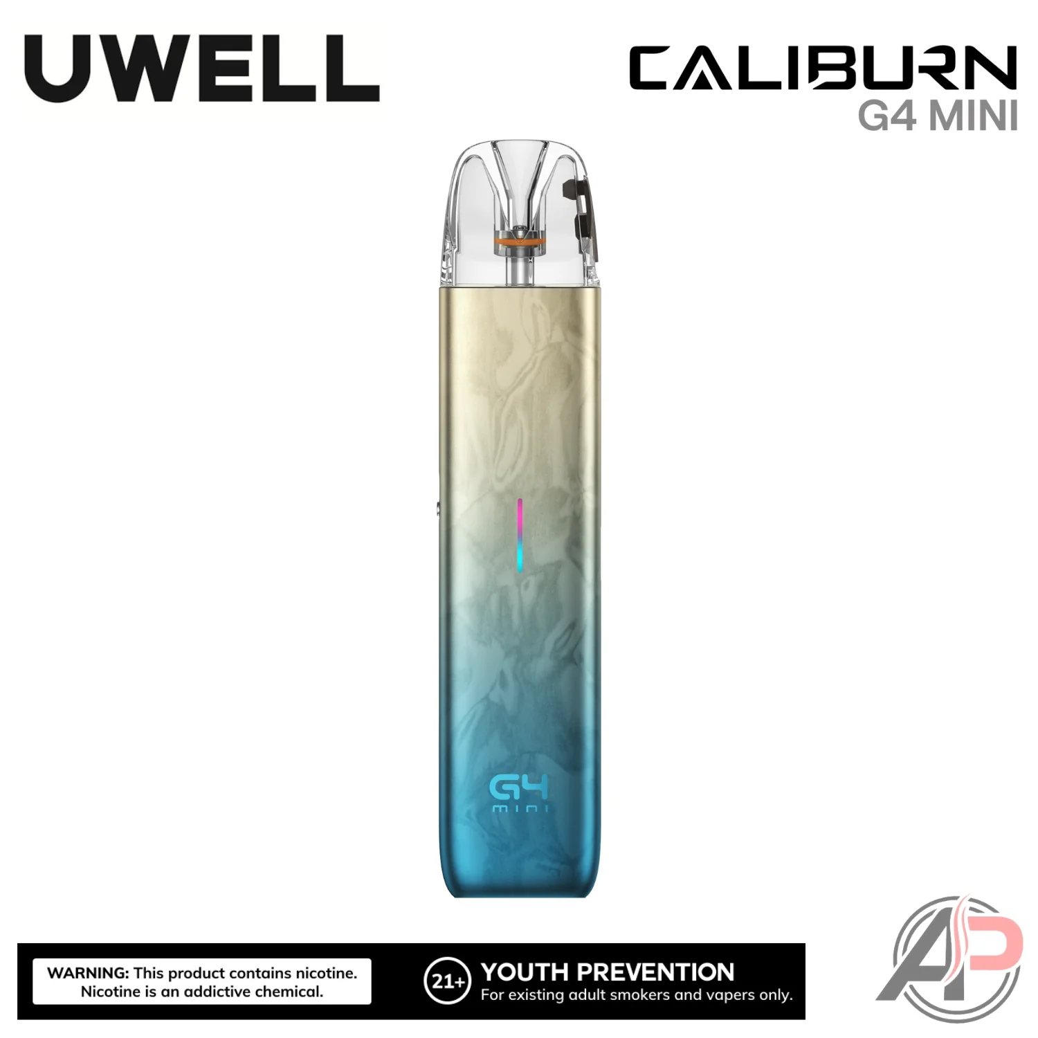Uwell Caliburn G4 Mini Pods System Starter Kit Device - Image 10
