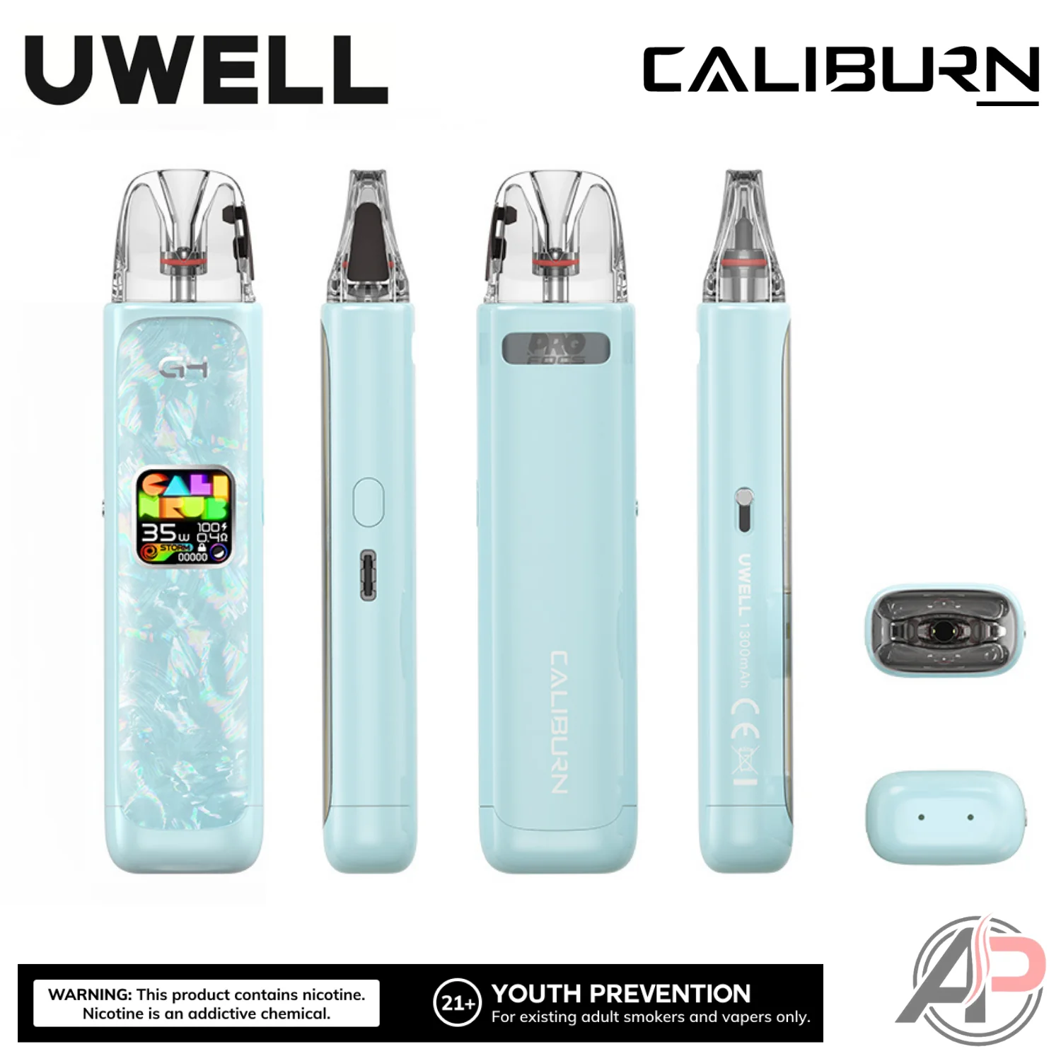 Uwell Caliburn G4 Pod System Starter Kit Device - Image 4