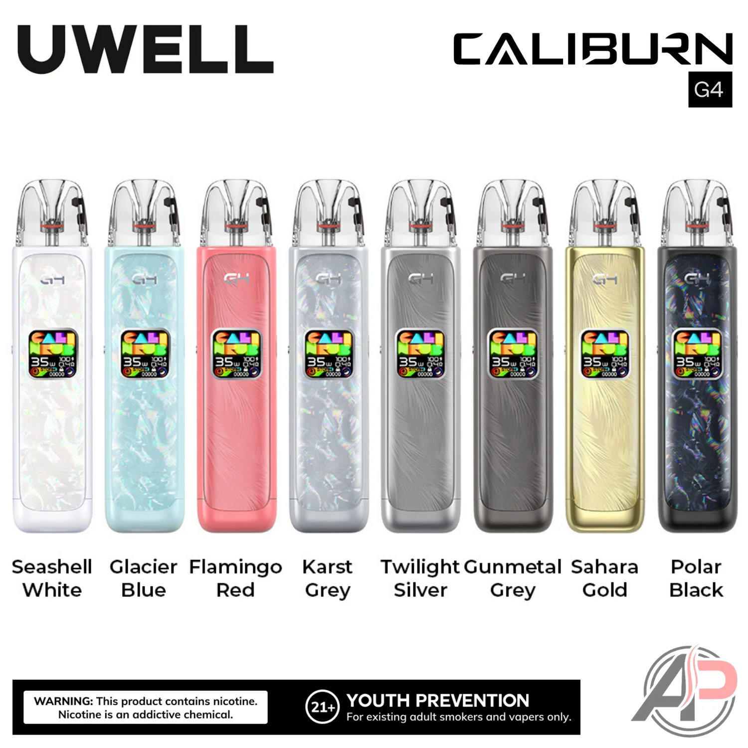 Uwell Caliburn G4 Pod System Starter Kit Device - Image 5