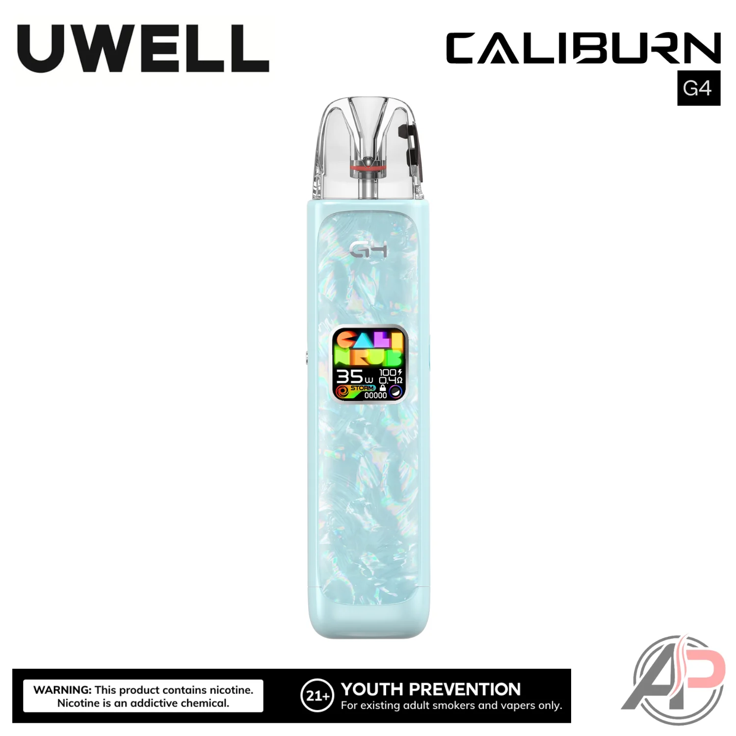 Uwell Caliburn G4 Pod System Starter Kit Device - Image 8