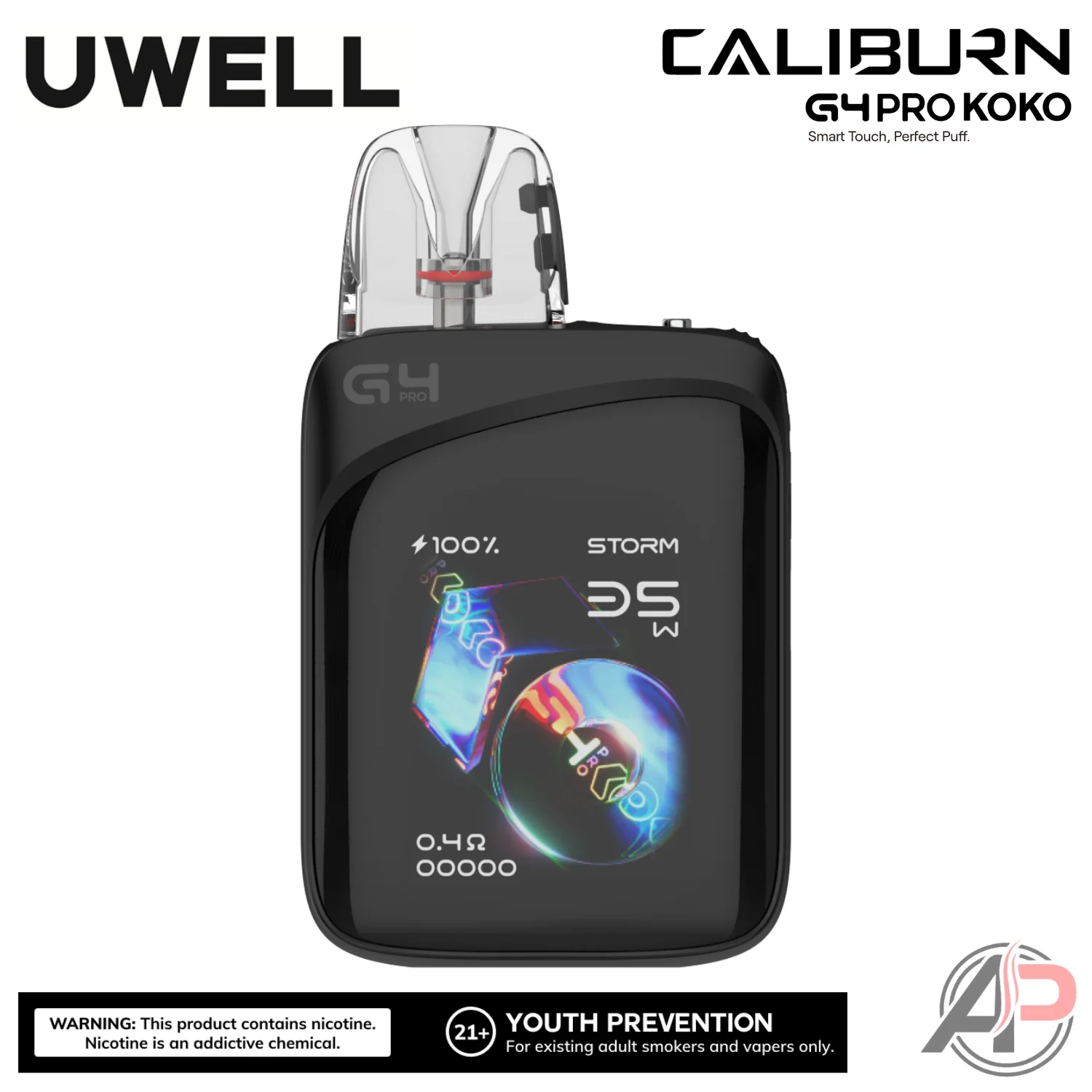 Uwell Caliburn G4 Pro Koko 35W Pod System Starter Kit Device - Image 14