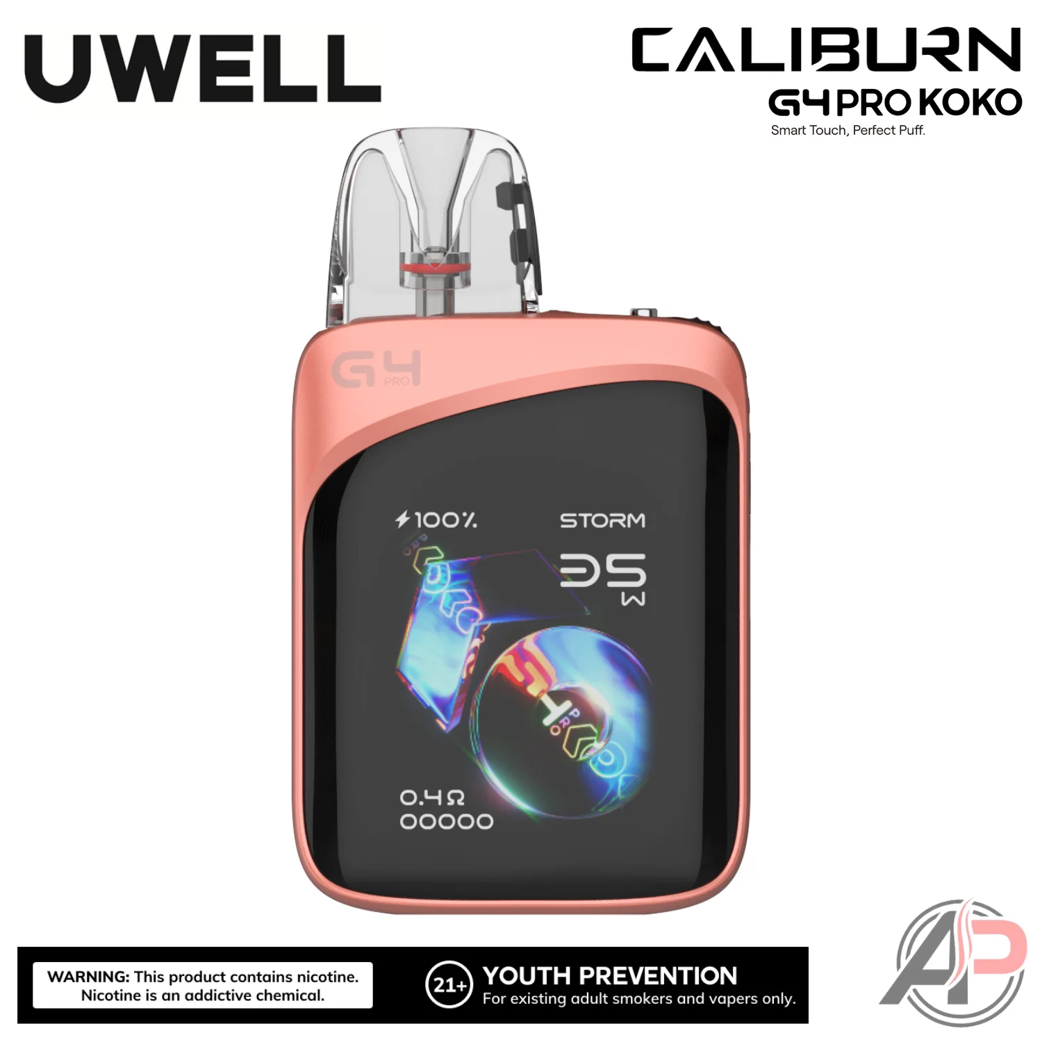 Uwell Caliburn G4 Pro Koko 35W Pod System Starter Kit Device - Image 17