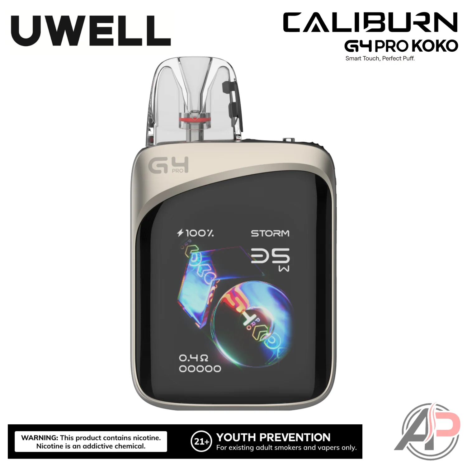 Uwell Caliburn G4 Pro Koko 35W Pod System Starter Kit Device - Image 20