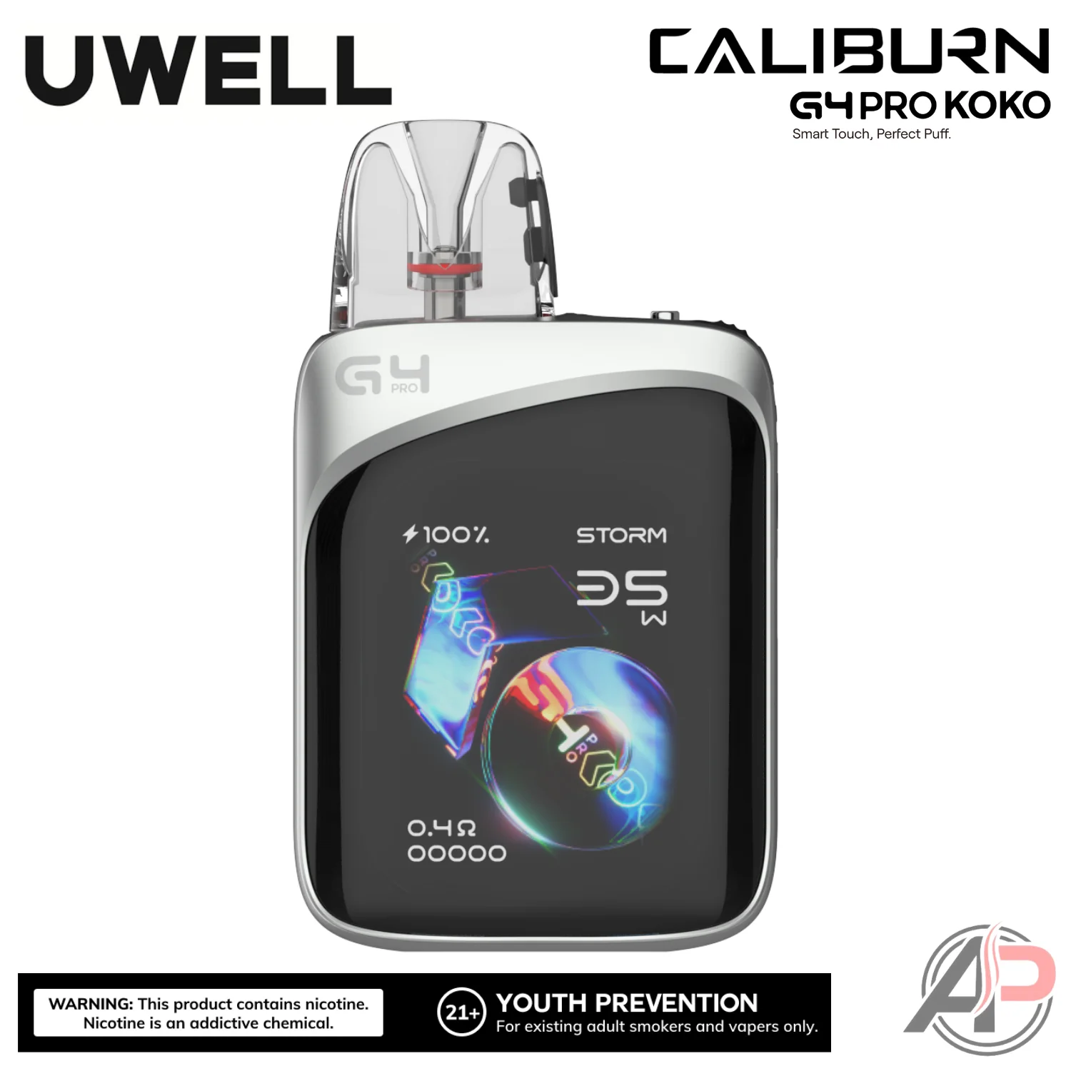 Uwell Caliburn G4 Pro Koko 35W Pod System Starter Kit Device - Image 21
