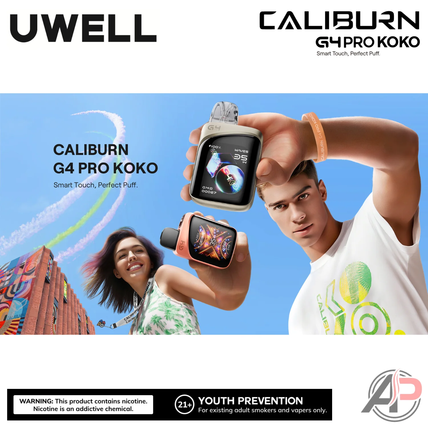 Uwell Caliburn G4 Pro Koko 35W Pod System Starter Kit Device - Image 6