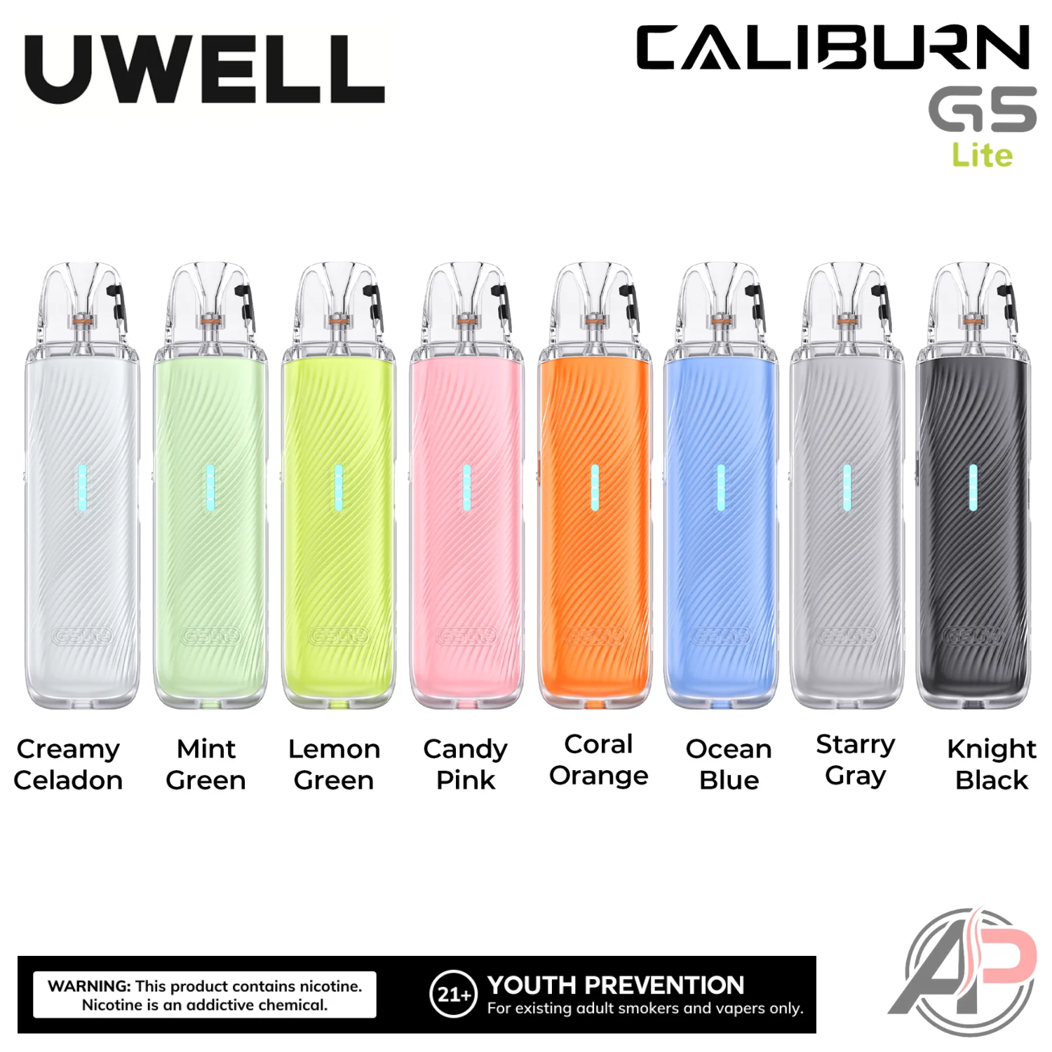 Uwell Caliburn G5 Lite Pod System Starter Kit Device - Image 10