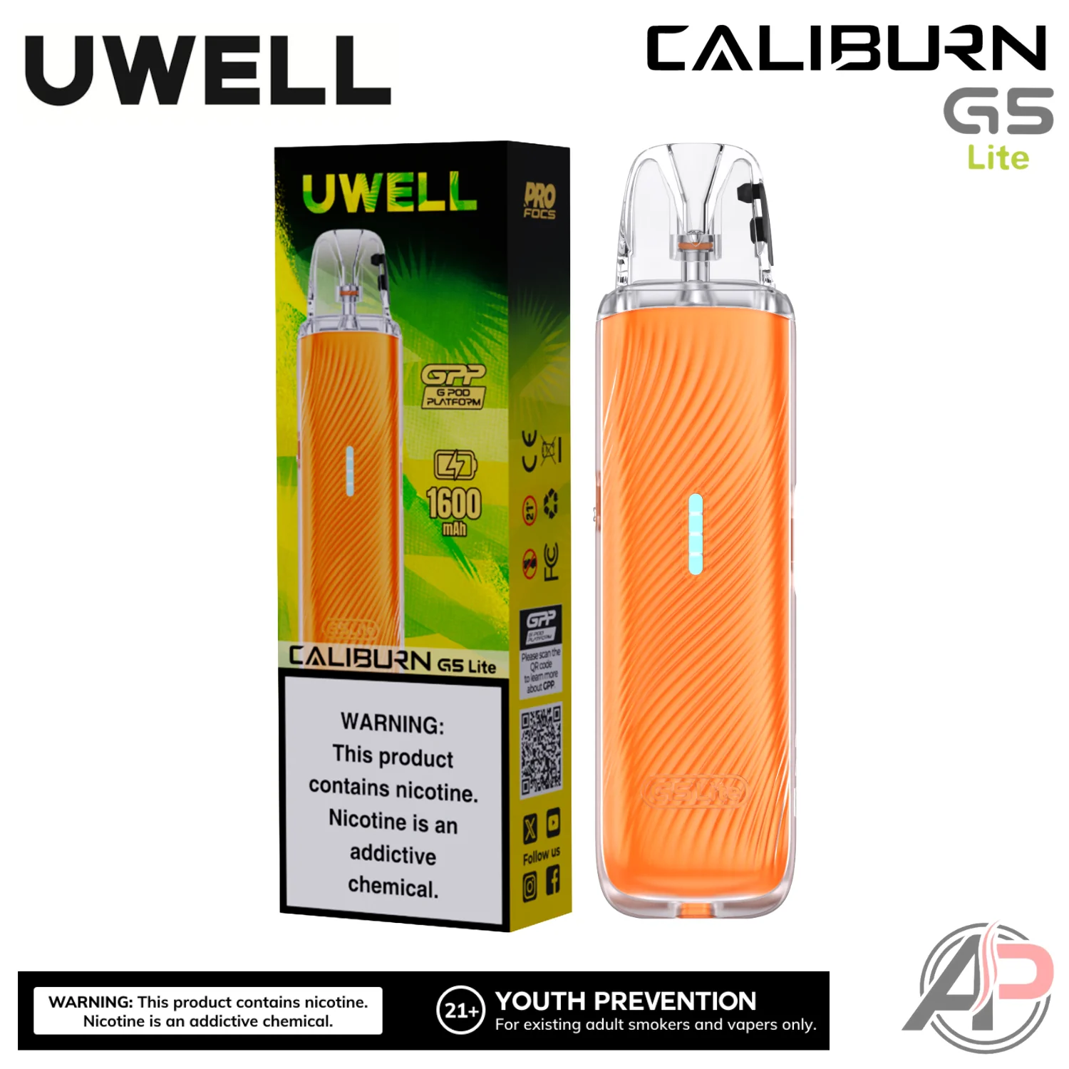 Uwell Caliburn G5 Lite Pod System Starter Kit Device - Image 12