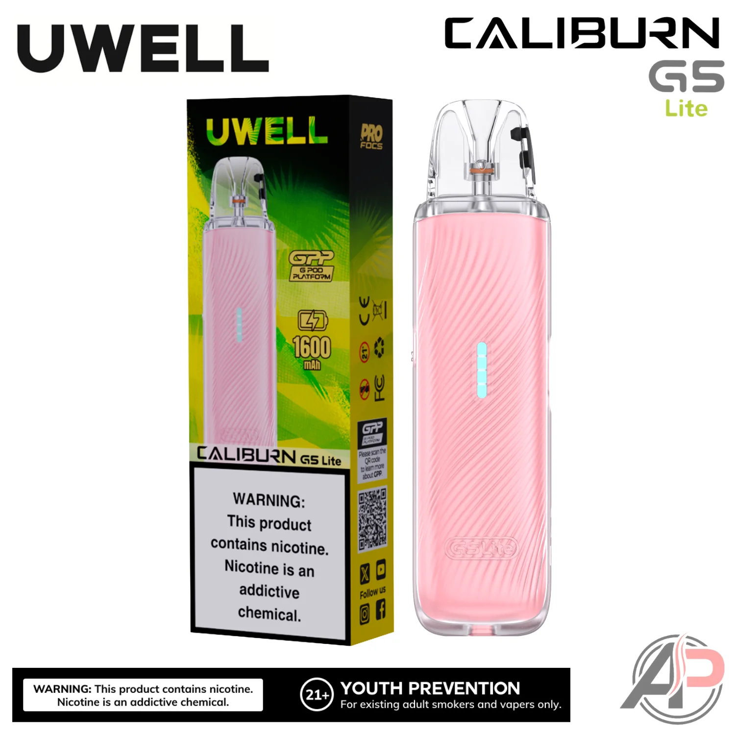 Uwell Caliburn G5 Lite Pod System Starter Kit Device - Image 13