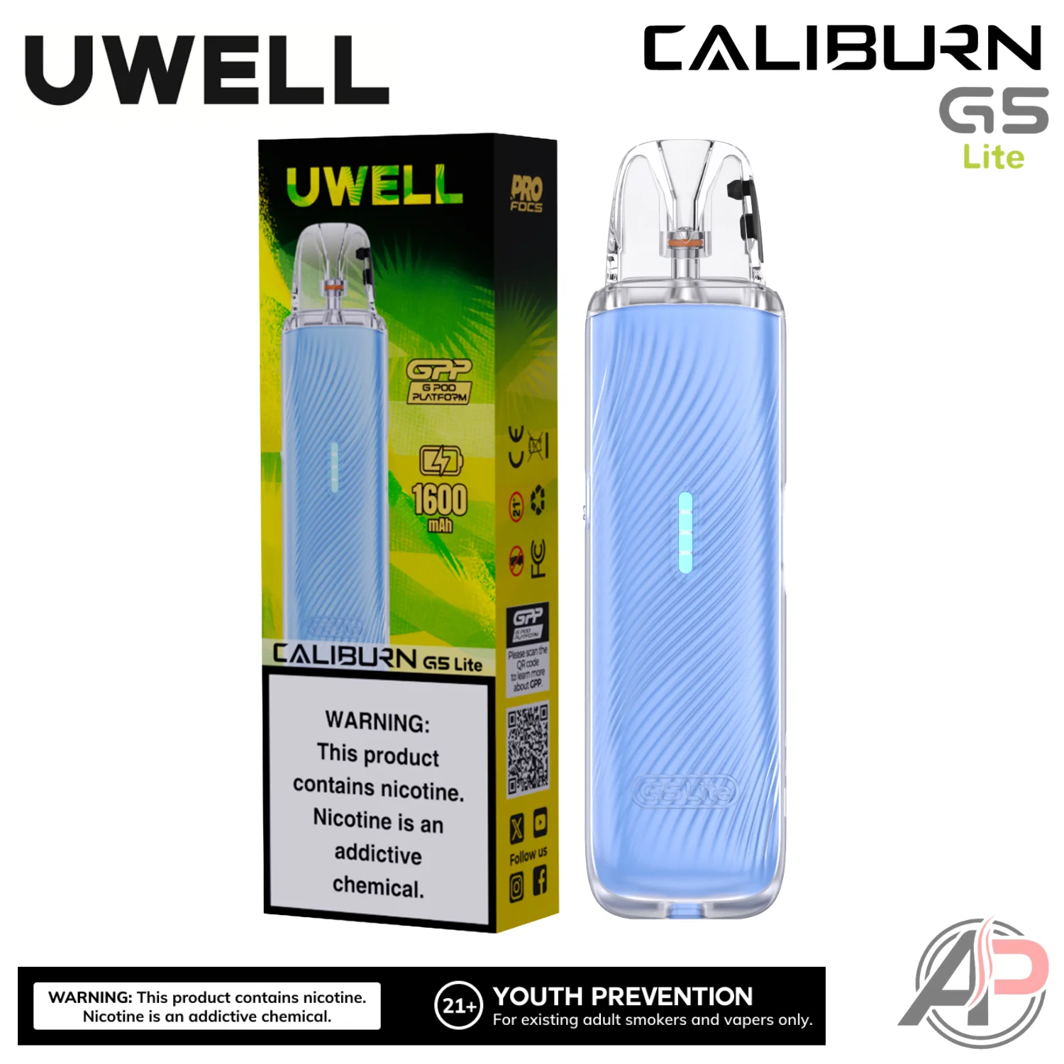 Uwell Caliburn G5 Lite Pod System Starter Kit Device - Image 18