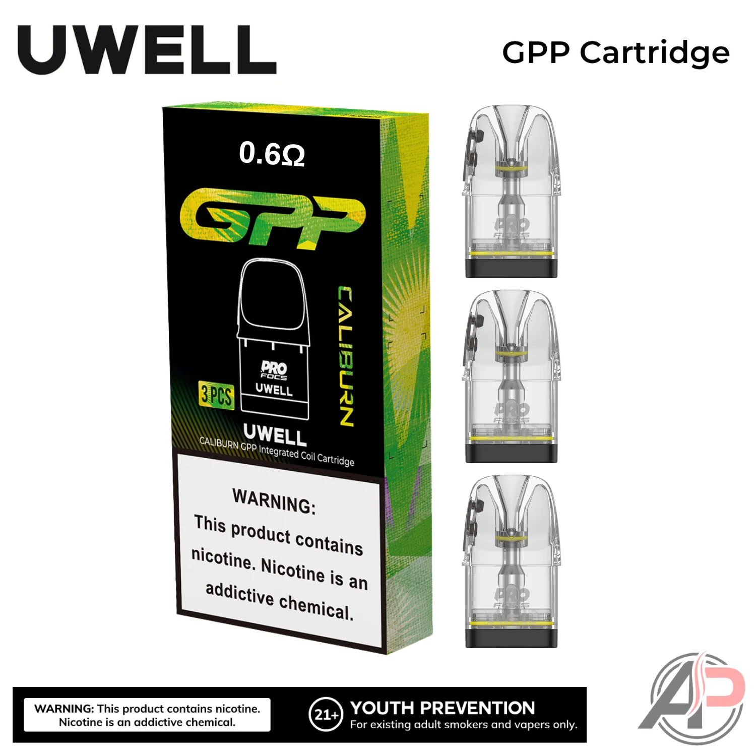Uwell Caliburn GPP Replacement Pods 3 Pack - Image 2