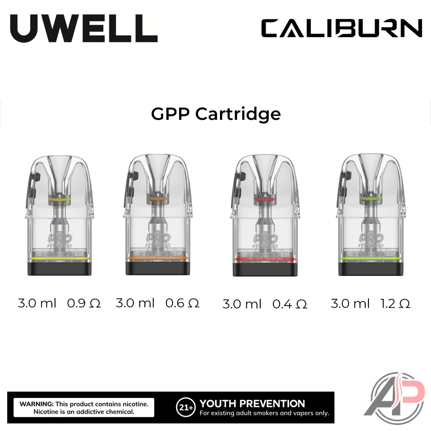 Uwell Caliburn GPP Replacement Pods 3 Pack - Image 3