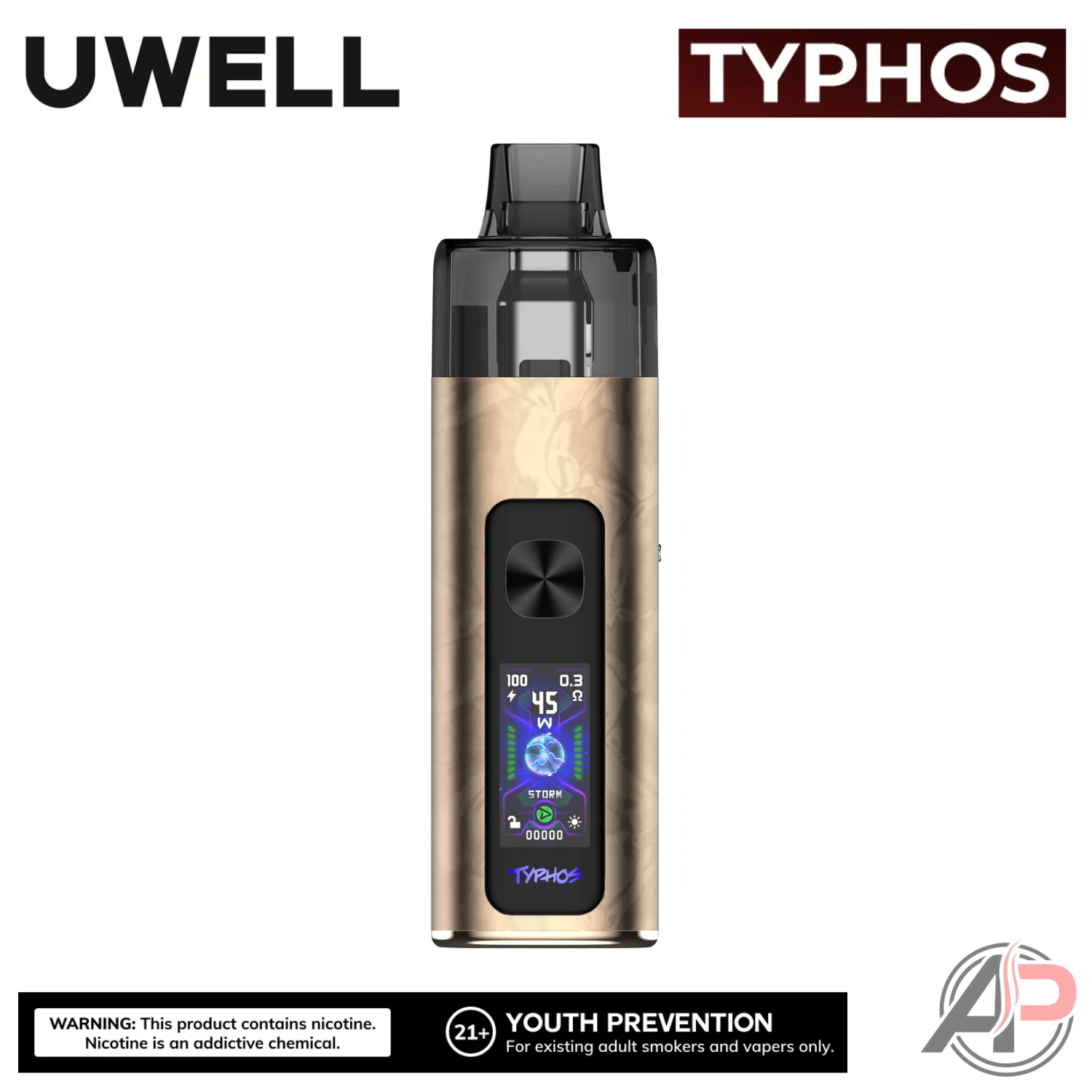 Uwell Typhos Pod System Starter Kit Device - Image 9