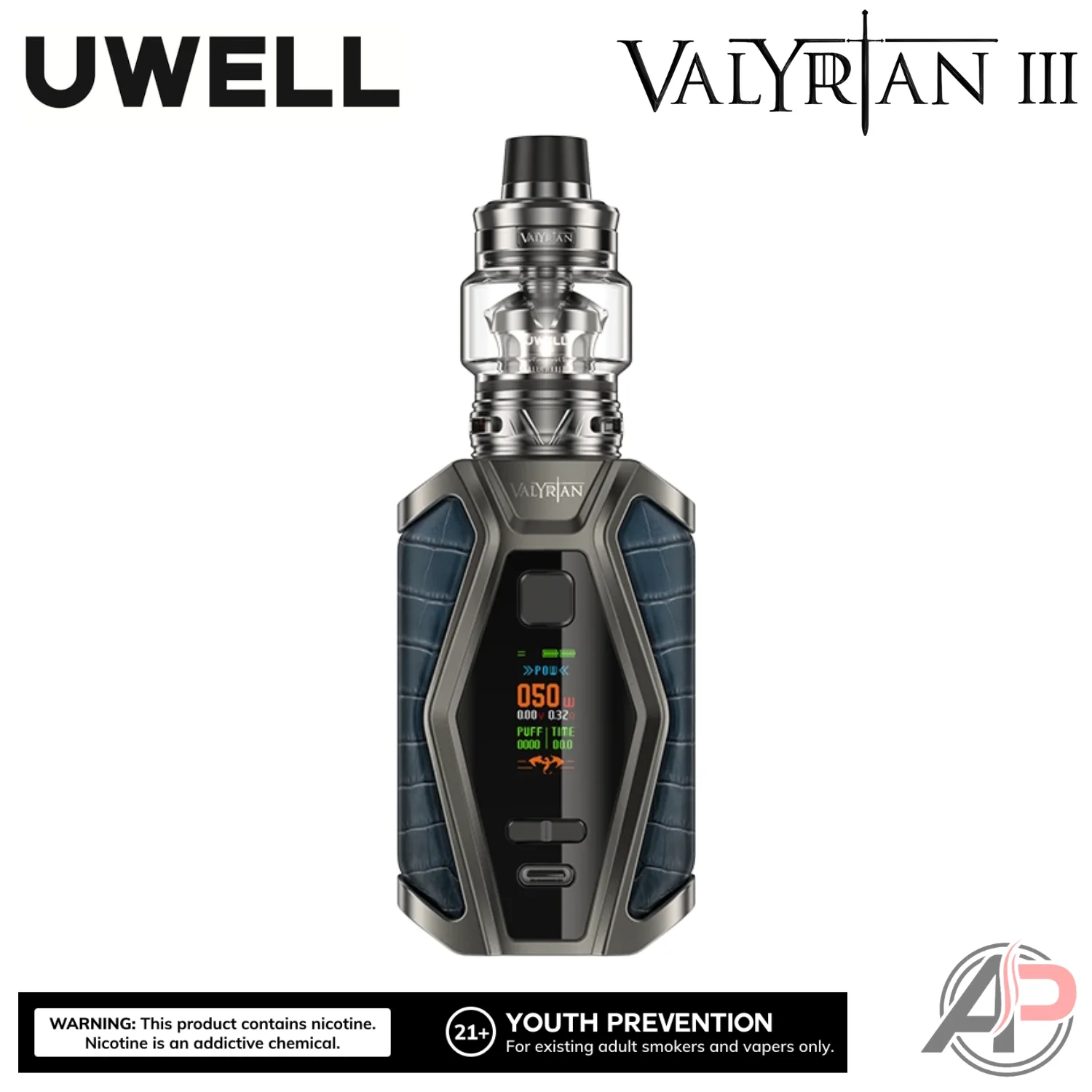 Uwell Valyrian 3 200W Box Mod Starter Kit Device - Image 13