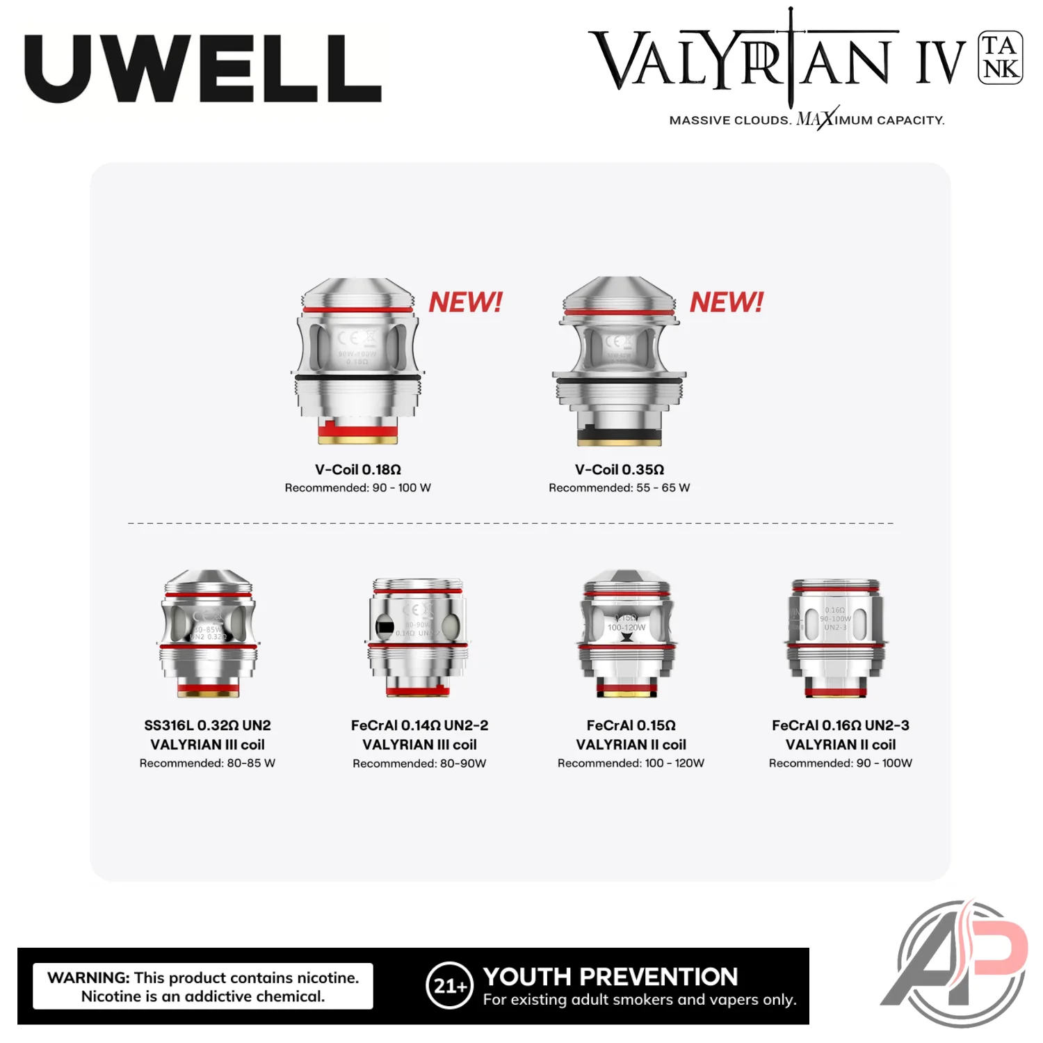 Uwell Valyrian IV Vape Tank - Image 6