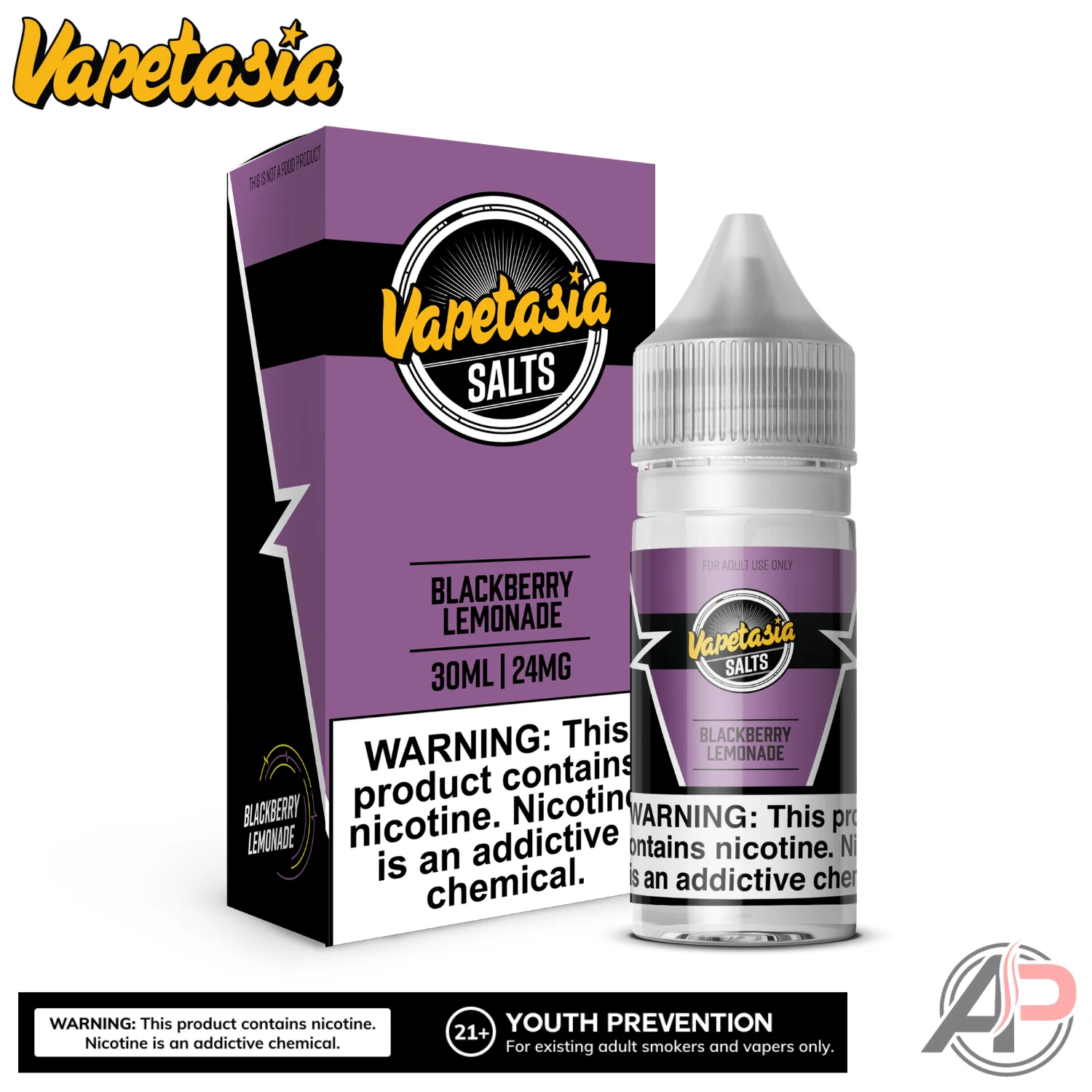 Vapetasia Blackberry Lemonade E-Liquid 100mL - Image 2
