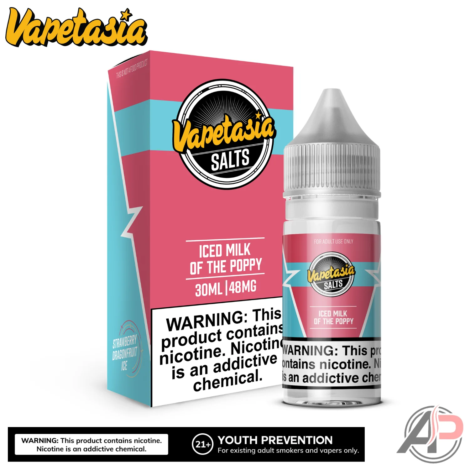 Vapetasia Iced Milk Of The Poppy E-Liquid 100mL - Image 2
