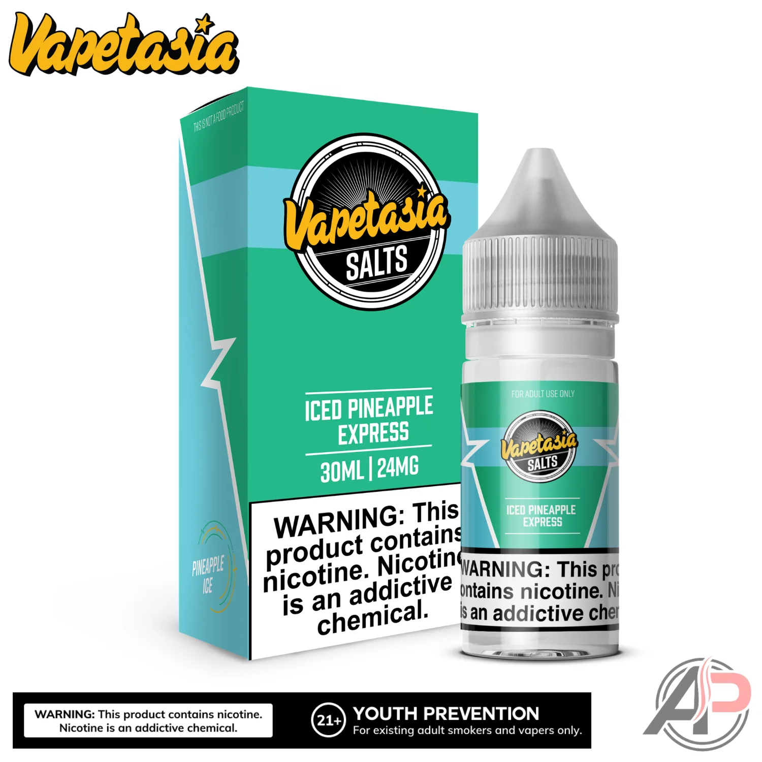 Vapetasia Iced Pineapple Express E-Liquid 100mL - Image 2