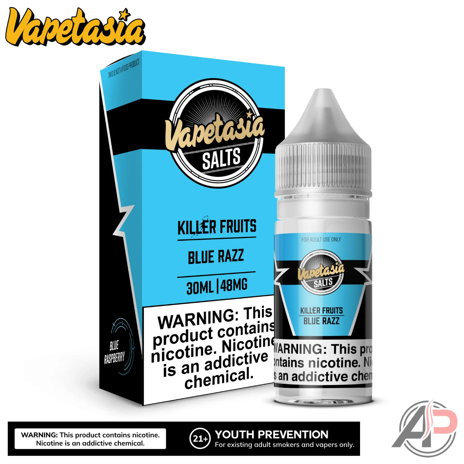 Vapetasia Killer Fruits Blue Razz 100mL E-Liquid - Image 2