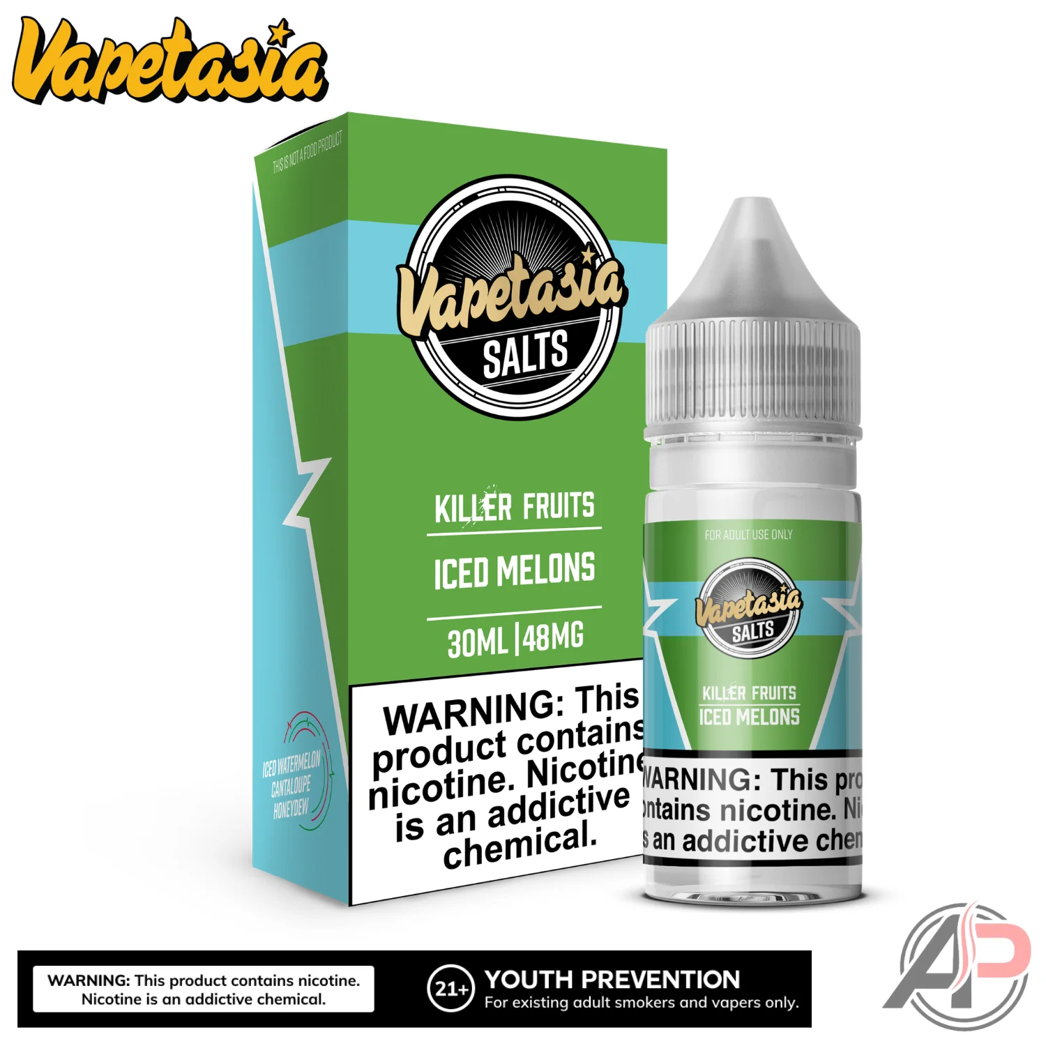 Vapetasia Killer Fruits Iced Melons E-Liquid 100mL - Image 2
