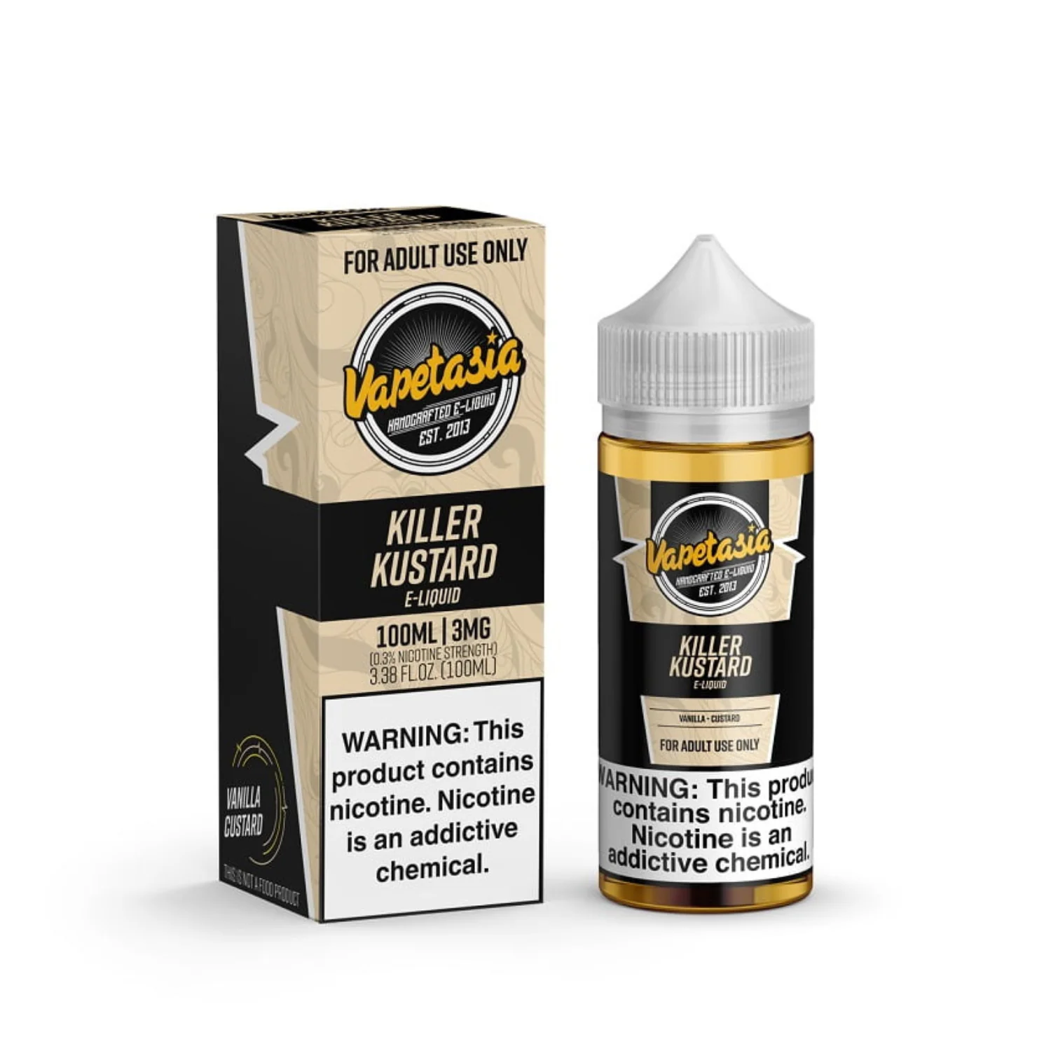Vapetasia Killer Kustard 100mL E-Liquid - Image 3