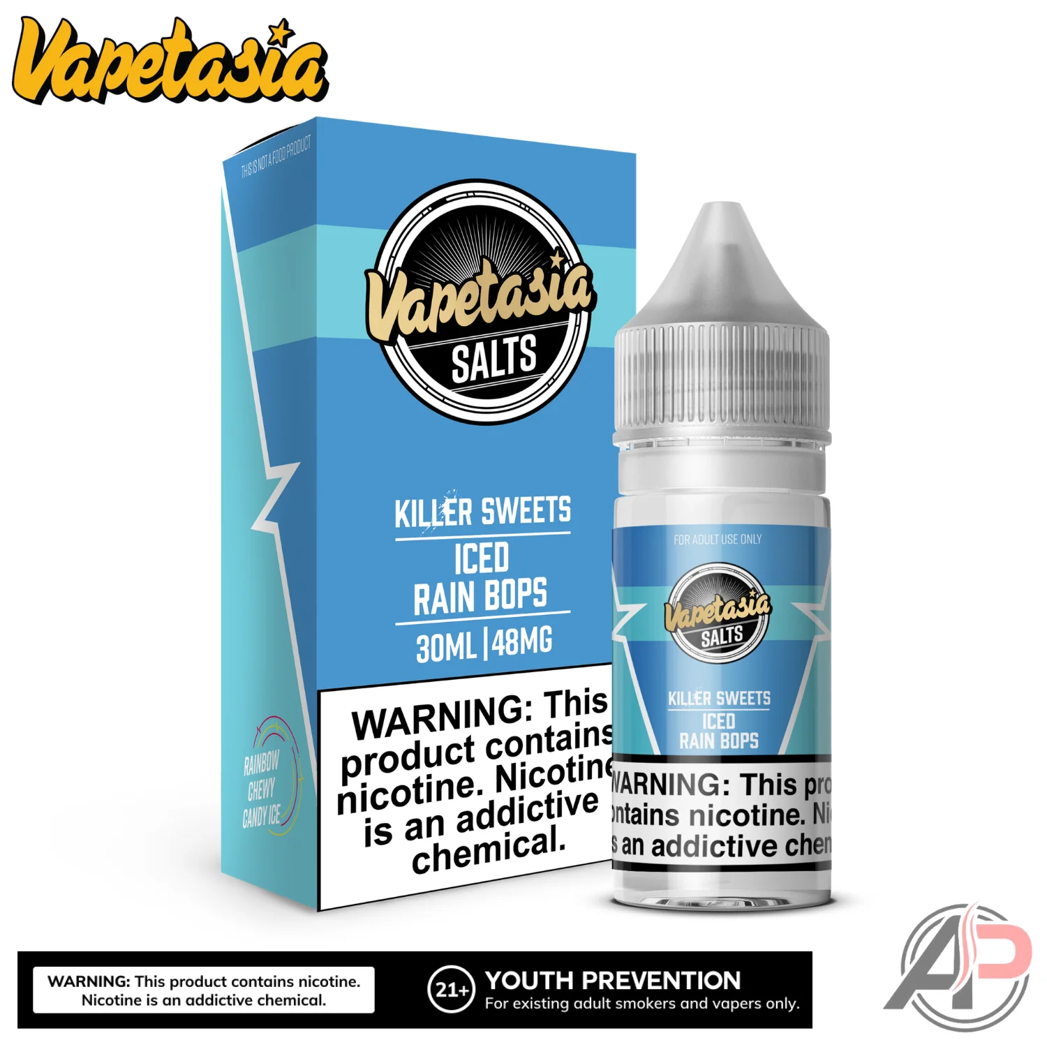 Vapetasia Killer Sweets Iced Rain Bops E-Liquid 100mL - Image 2