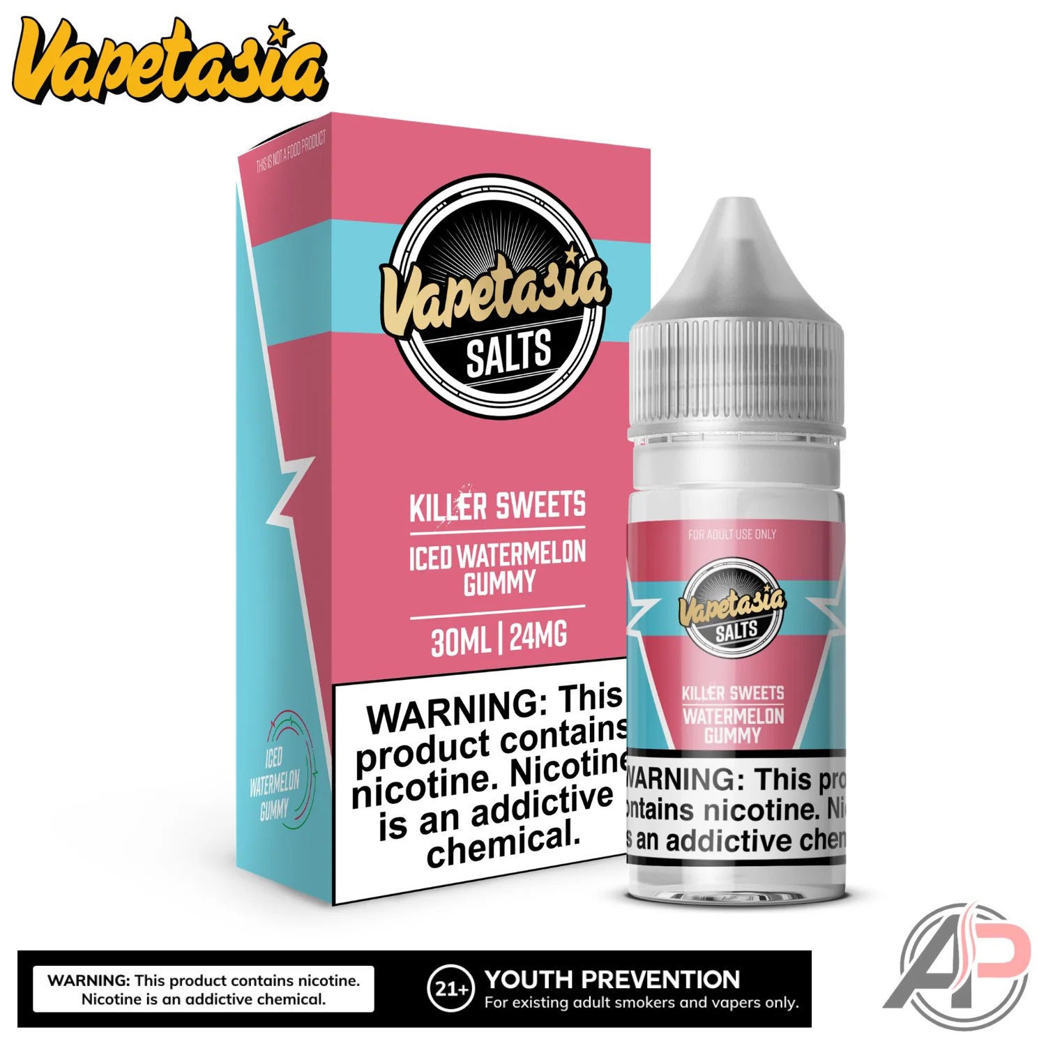 Vapetasia Killer Sweets Iced Watermelon Gummy E-Liquid 100mL - Image 2