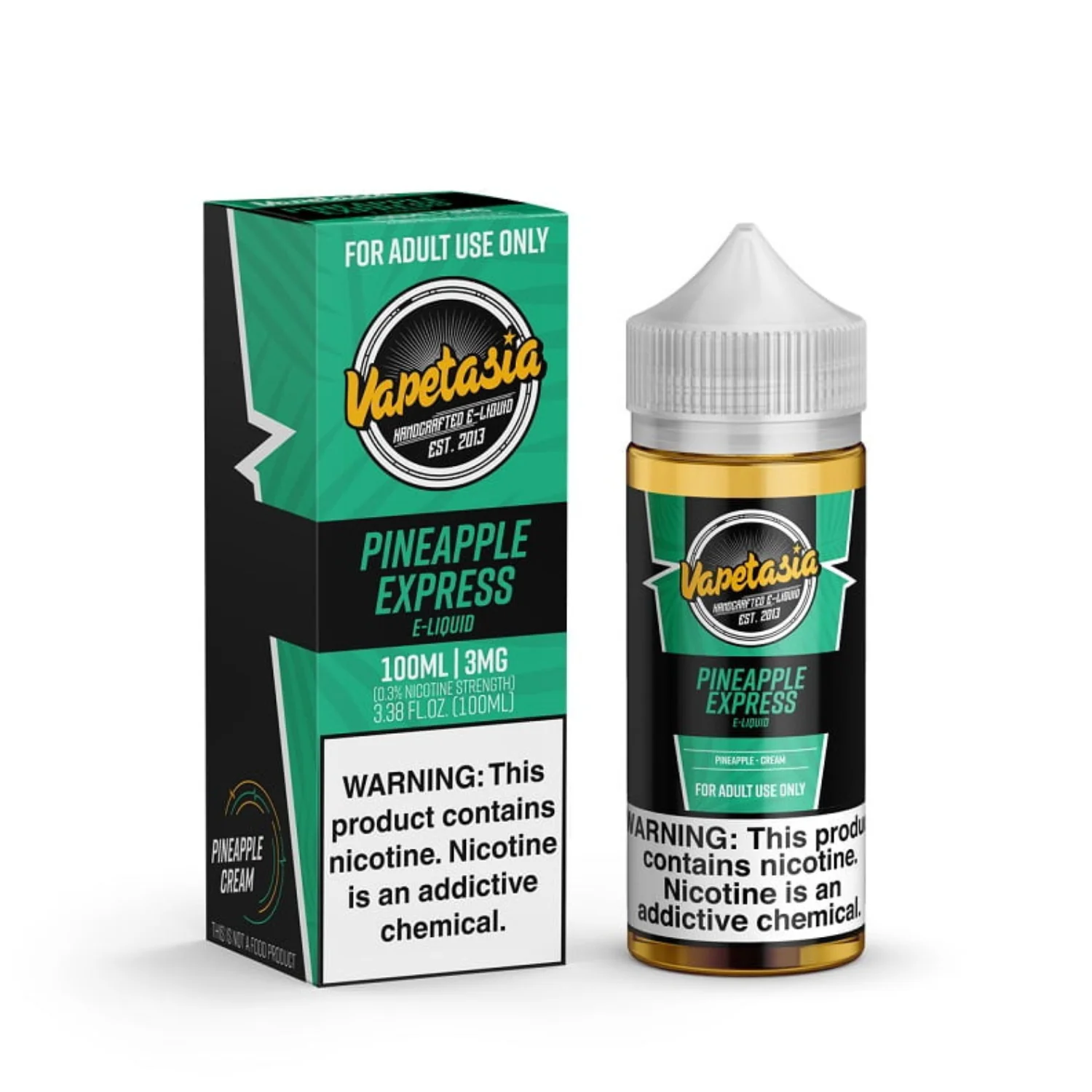 Vapetasia Pineapple Express 100mL E-Liquid - Image 3