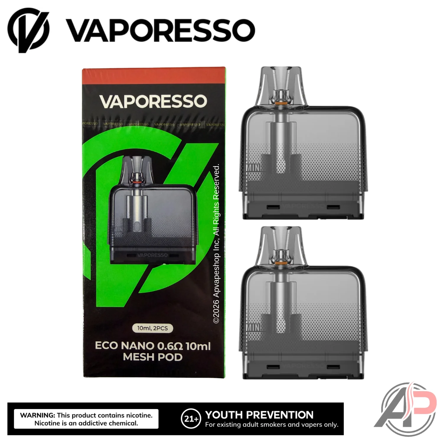 Vaporesso Eco Nano Replacement pods 2 Pack - Image 2