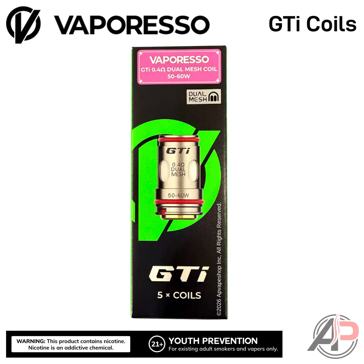 Vaporesso Gti Replacement Coils 5 Pack - Image 4