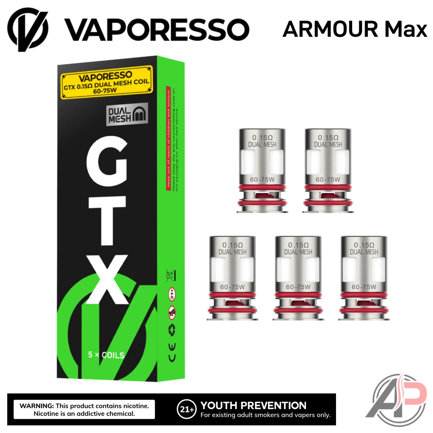 Vaporesso Gtx Replacement Coils 5 Pack - Image 3