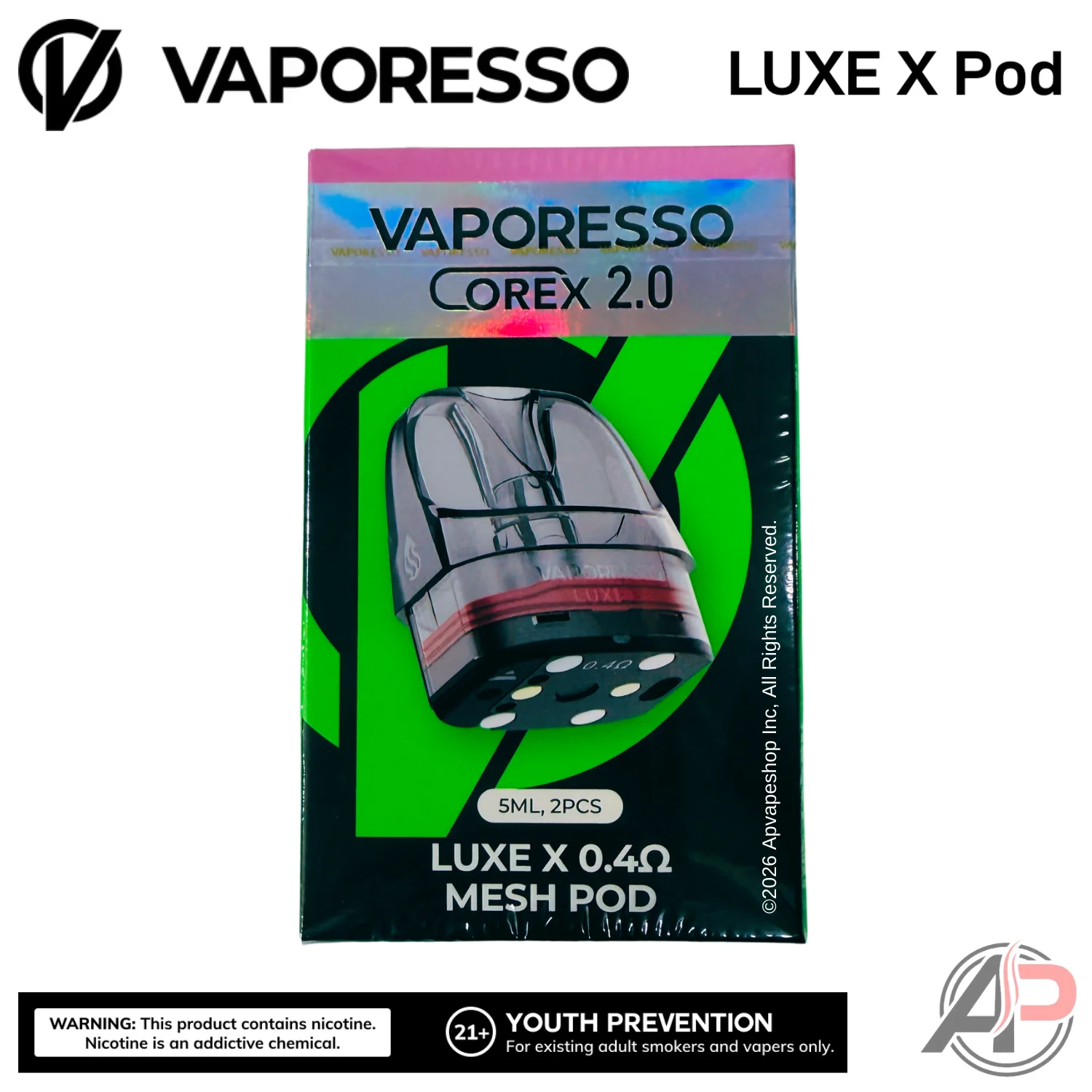 Vaporesso Luxe X Replacement Pods 2 Pack - Image 2