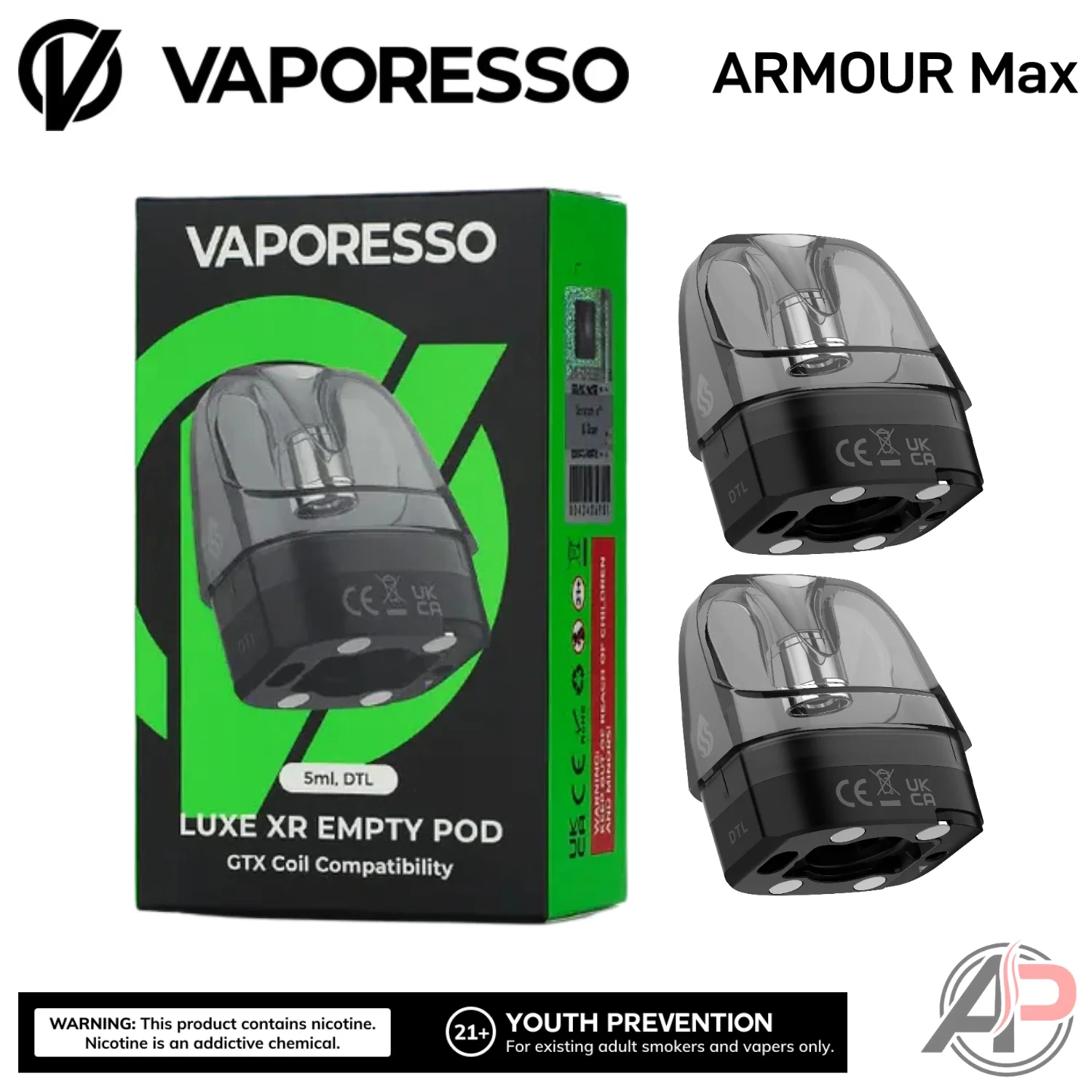 Vaporesso Luxe XR Replacement Pods 2 Pack - Image 2