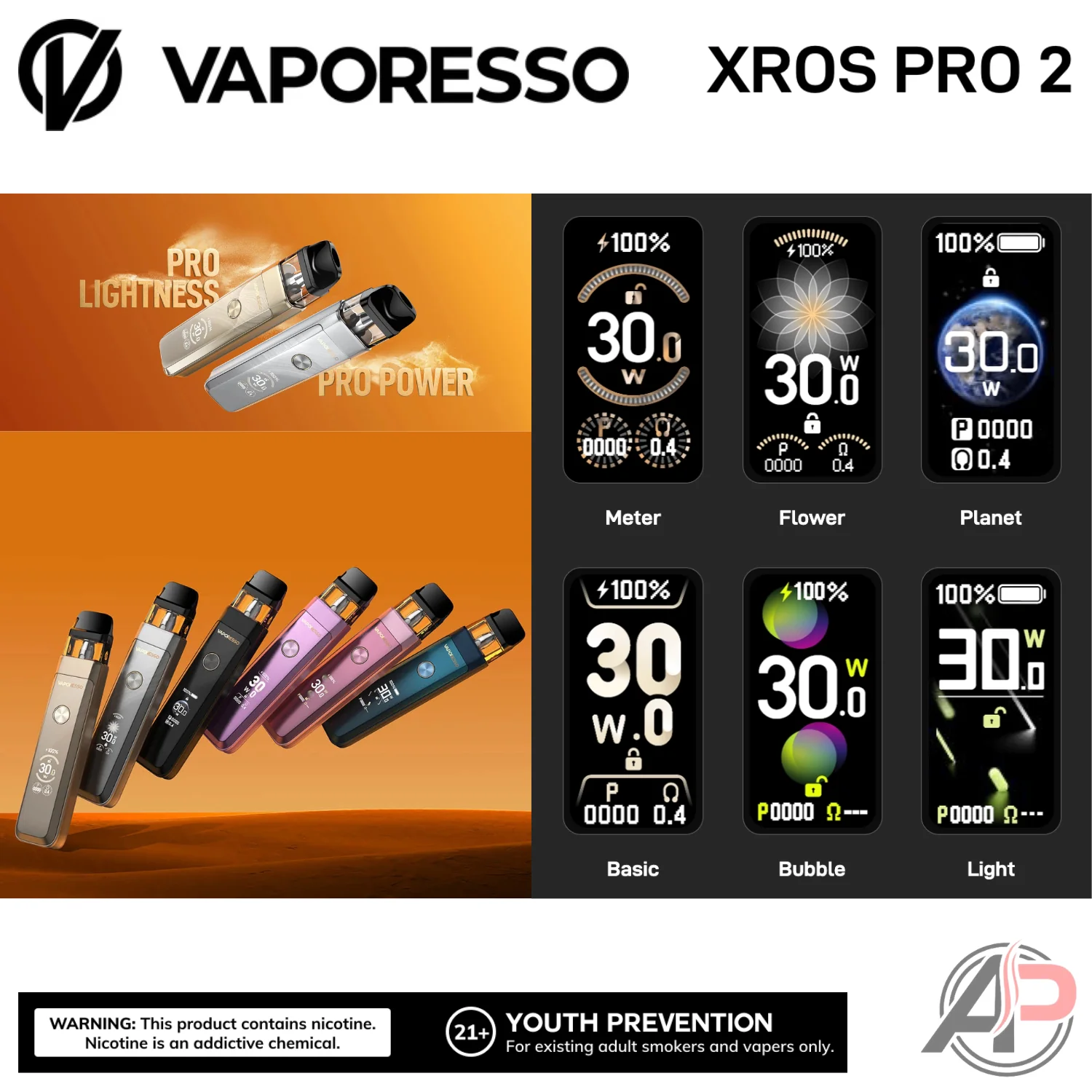Vaporesso Xros Pro 2 Pod System Starter Kit Device - Image 4