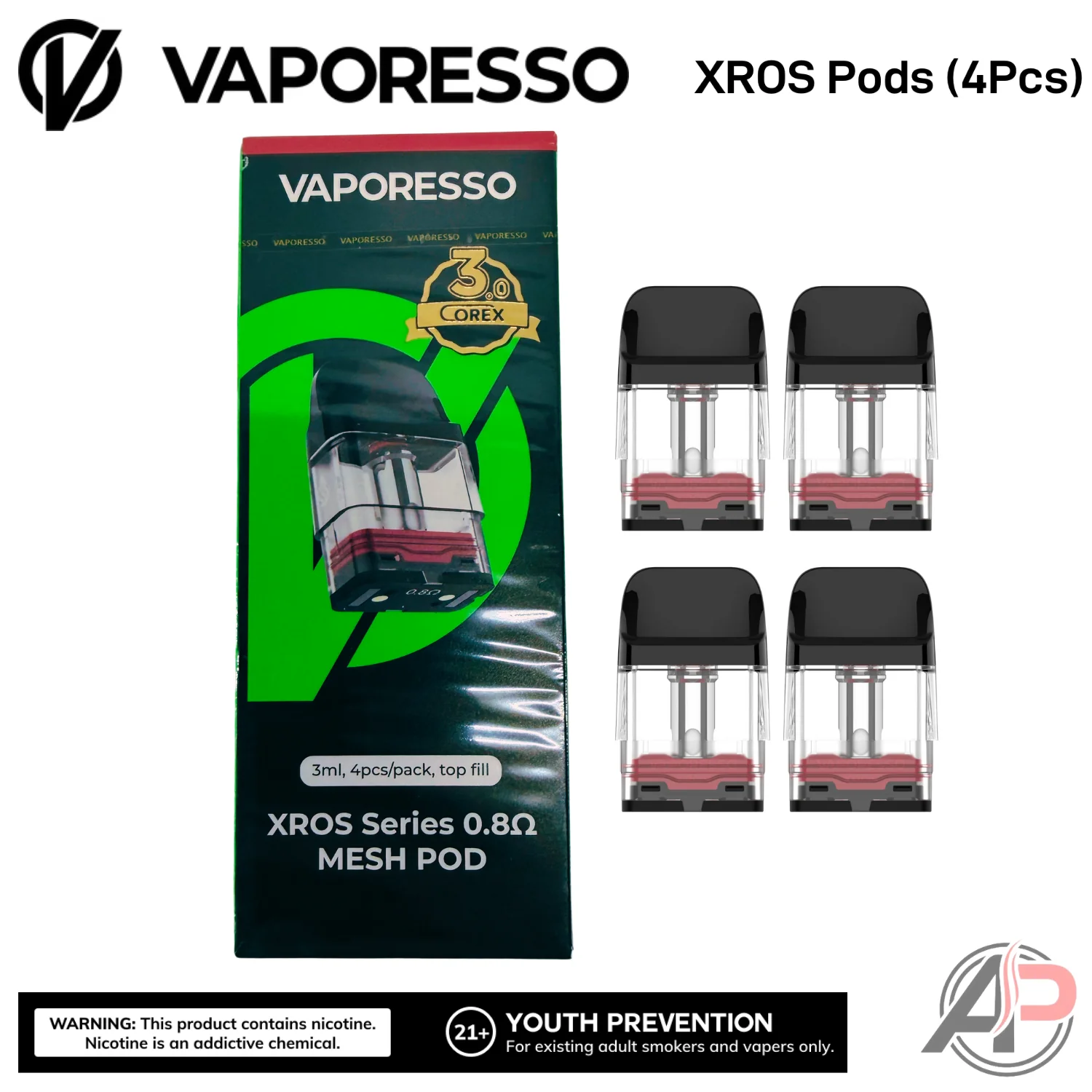 Vaporesso Xros Replacement Pods 4 Pack - Image 4