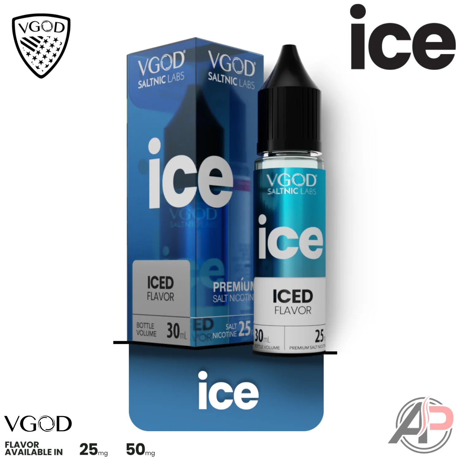 VGOD Ice 30mL Salt Nic - Image 2