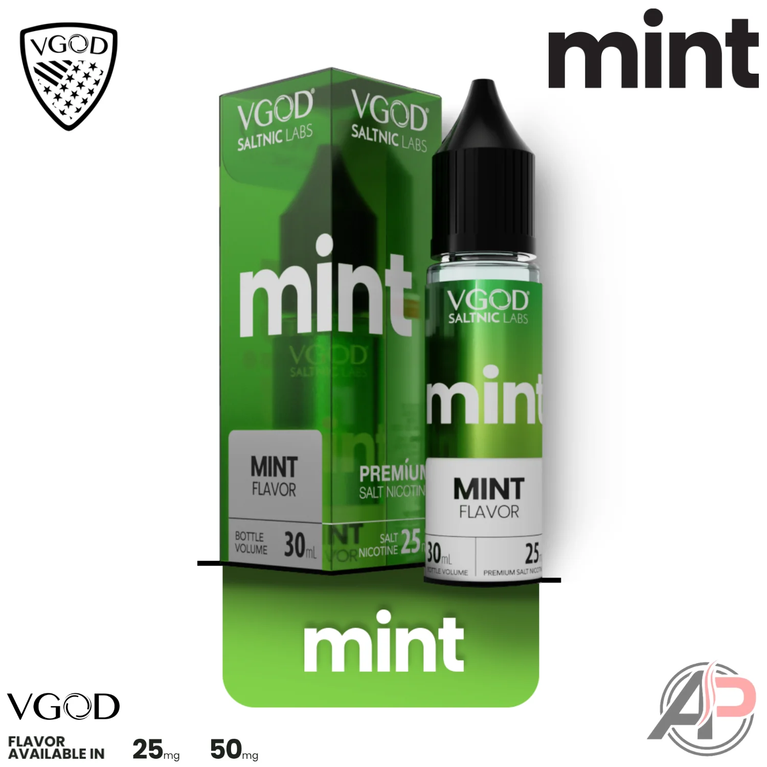 VGOD Mint 30mL Salt Nic - Image 2