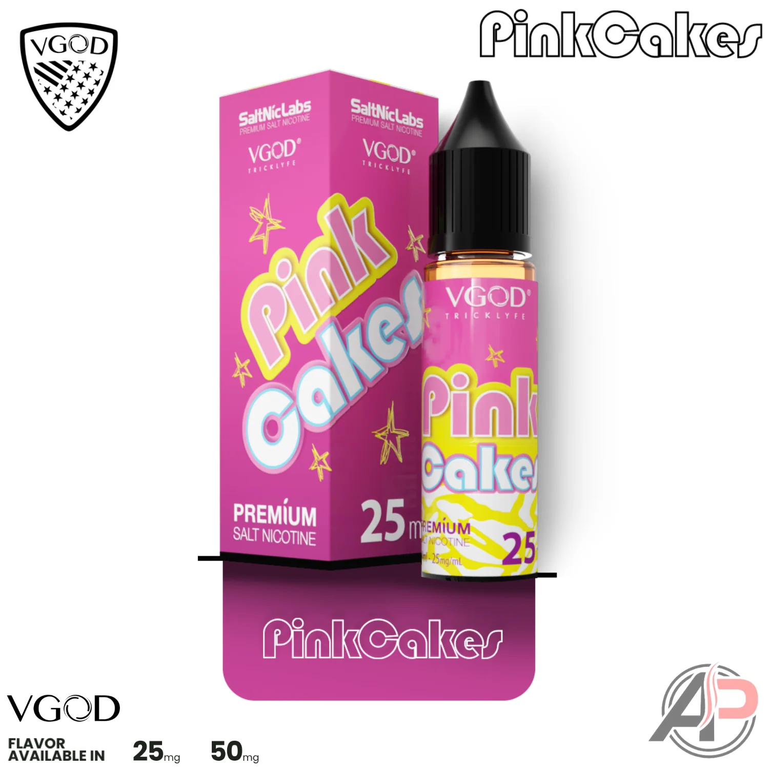 VGOD Pink Cakes 30ml Salt Nic - Image 2