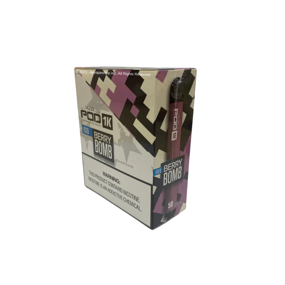 VGOD POD 1K PUFFS DISPOSABLE VAPE DEVICE - Image 17